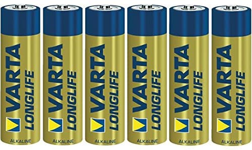 Алкални батерии Varta Longlife AA, 4+2бр.