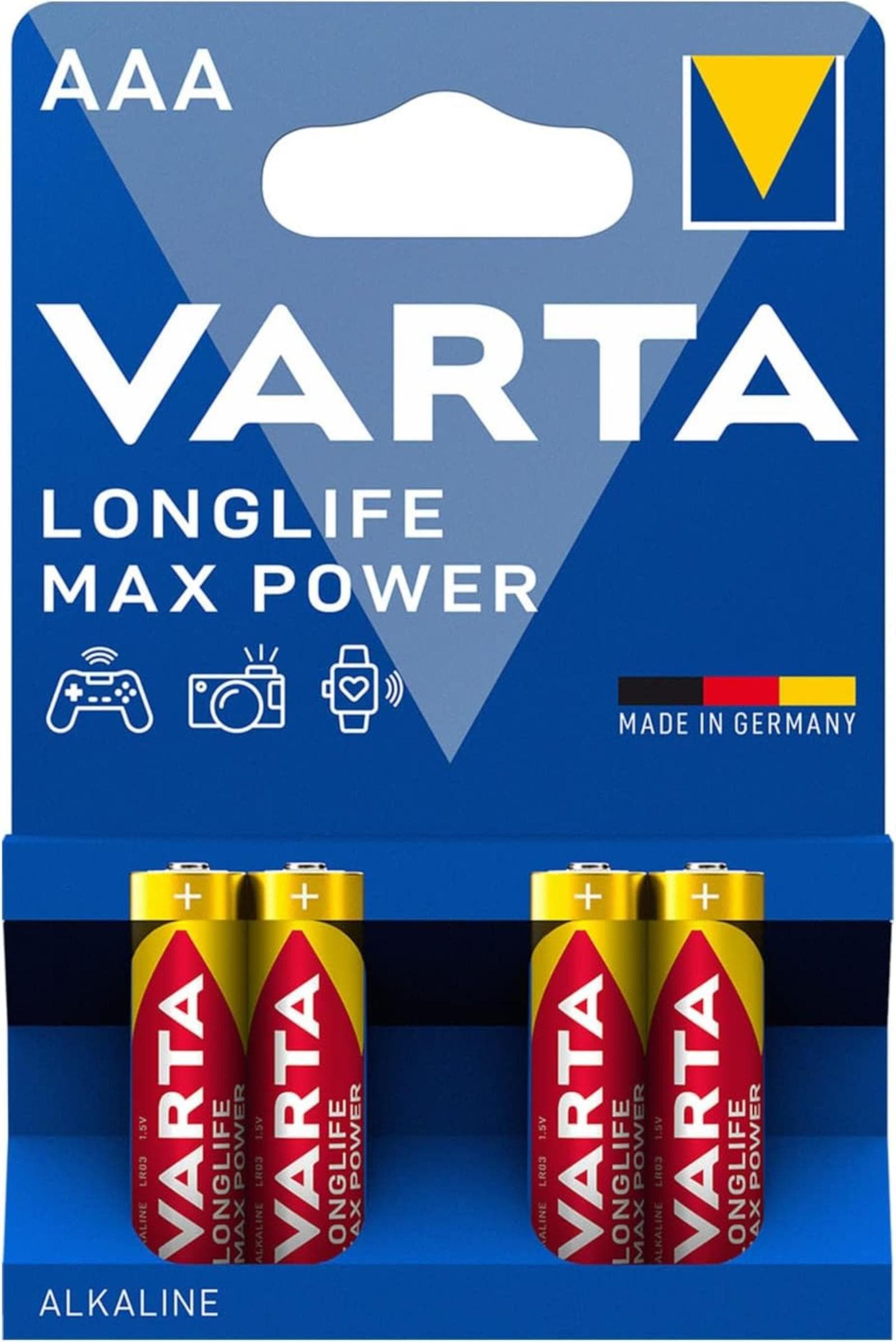 LONGLIFE MAX POWER УСИЛ.АЛК.ААА 4бр