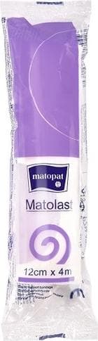 MATOLAST Бинт 12см. х 4 см. фолио