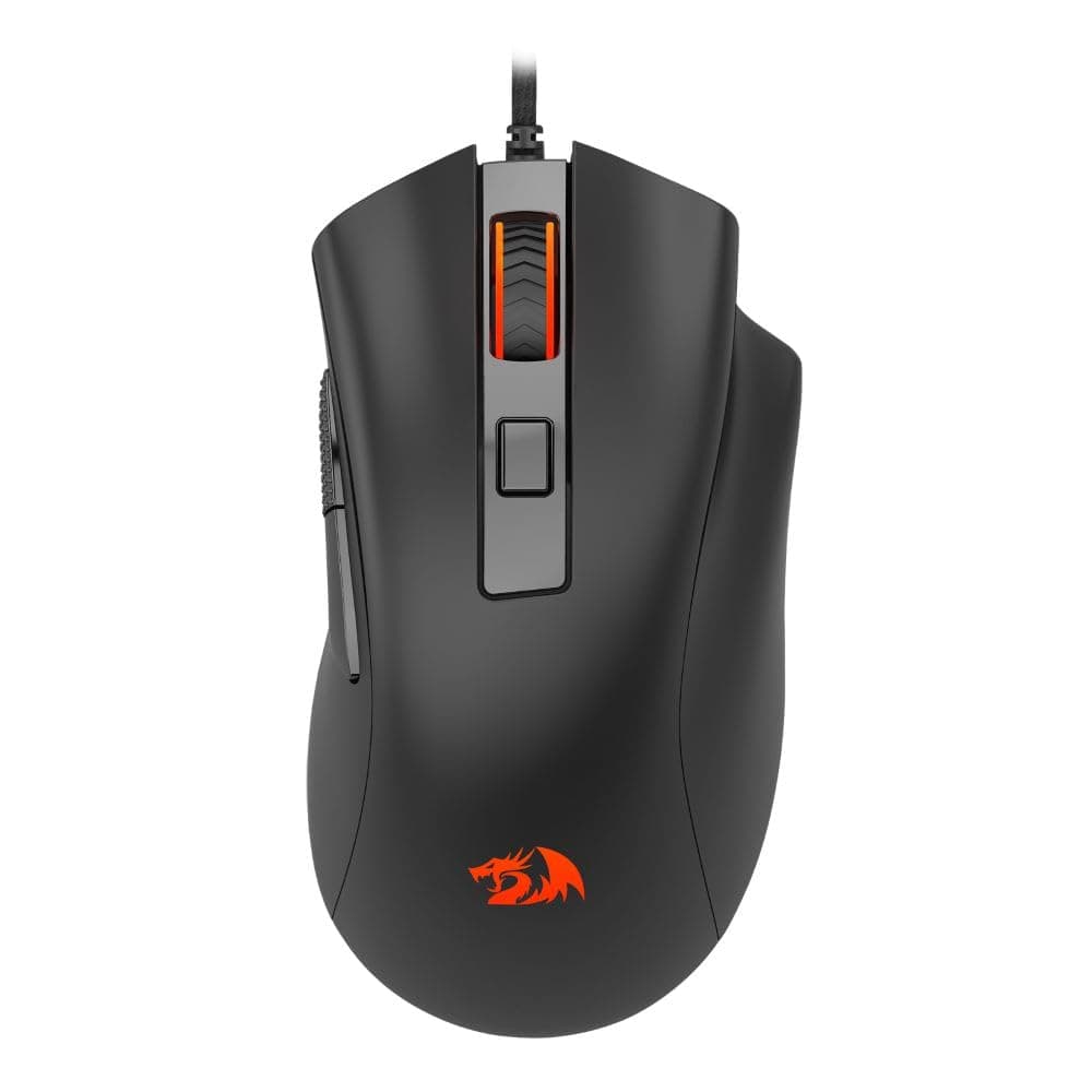 Мишка Redragon M993, оптична (26000 dpi), USB, черна, гейминг, 6 бутона