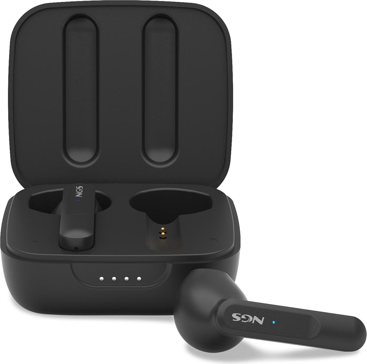 Слушалки NGS Artica Move, безжични, микрофон, Bluetooth, до 7 часа време на работа, черни