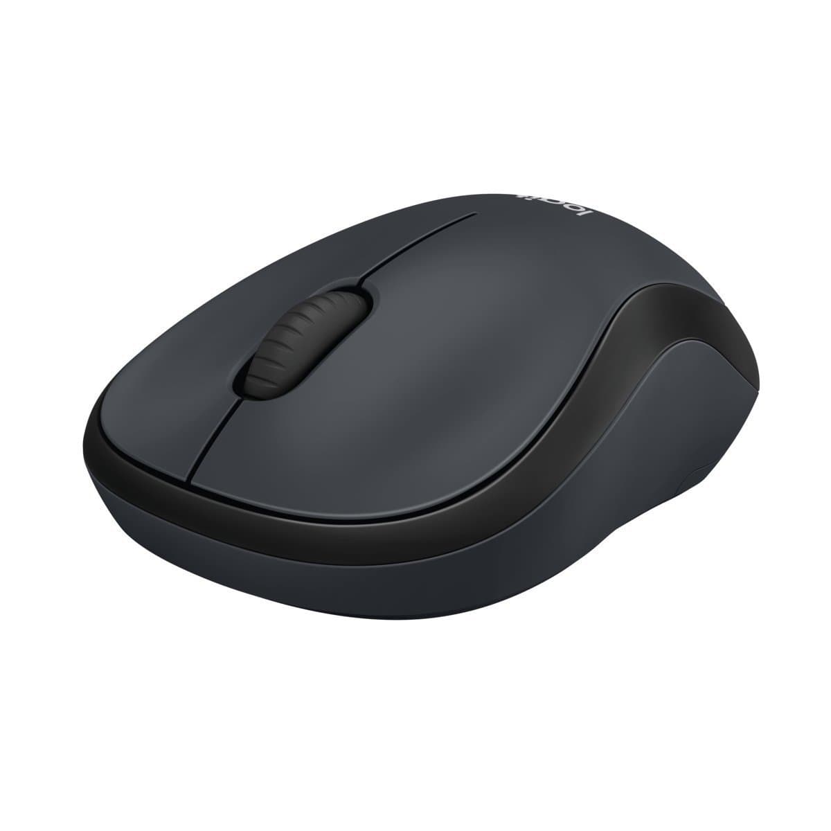 Мишка Logitech M220 Silent, оптична (1000dpi), безжична, USB, черна
