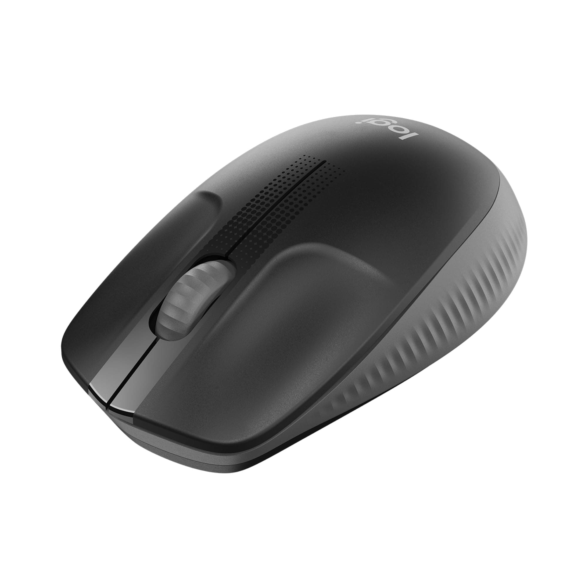 Мишка Logitech M190, оптична (1000dpi), безжична, USB, черна