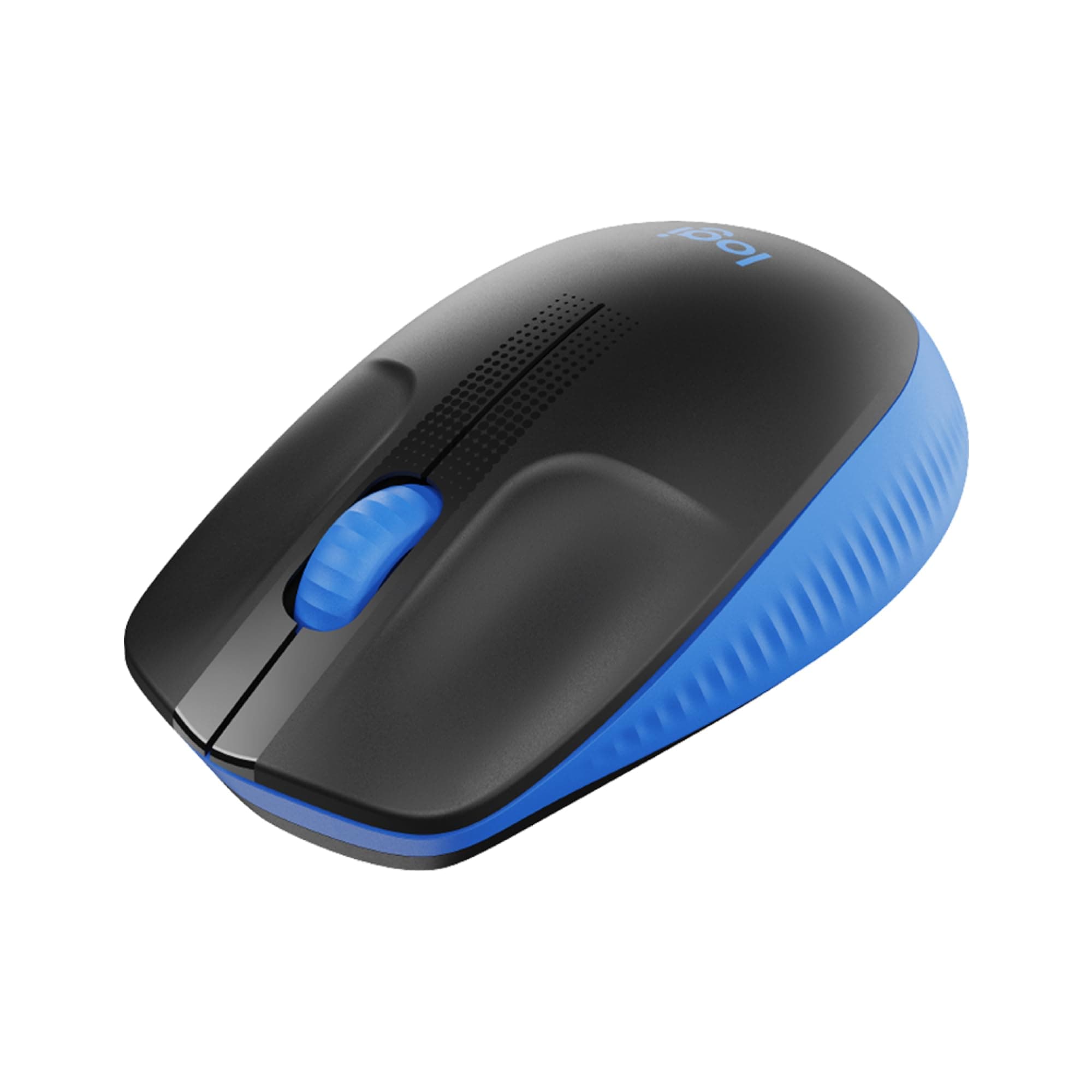 Мишка Logitech M190, оптична (1000dpi), безжична, USB, синя