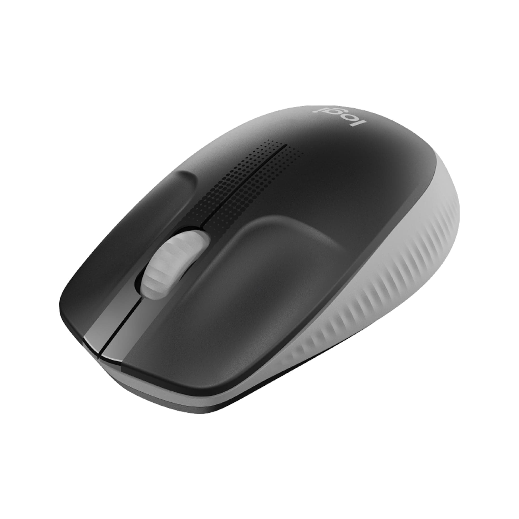 Мишка Logitech M190, оптична (1000dpi), безжична, USB, сива