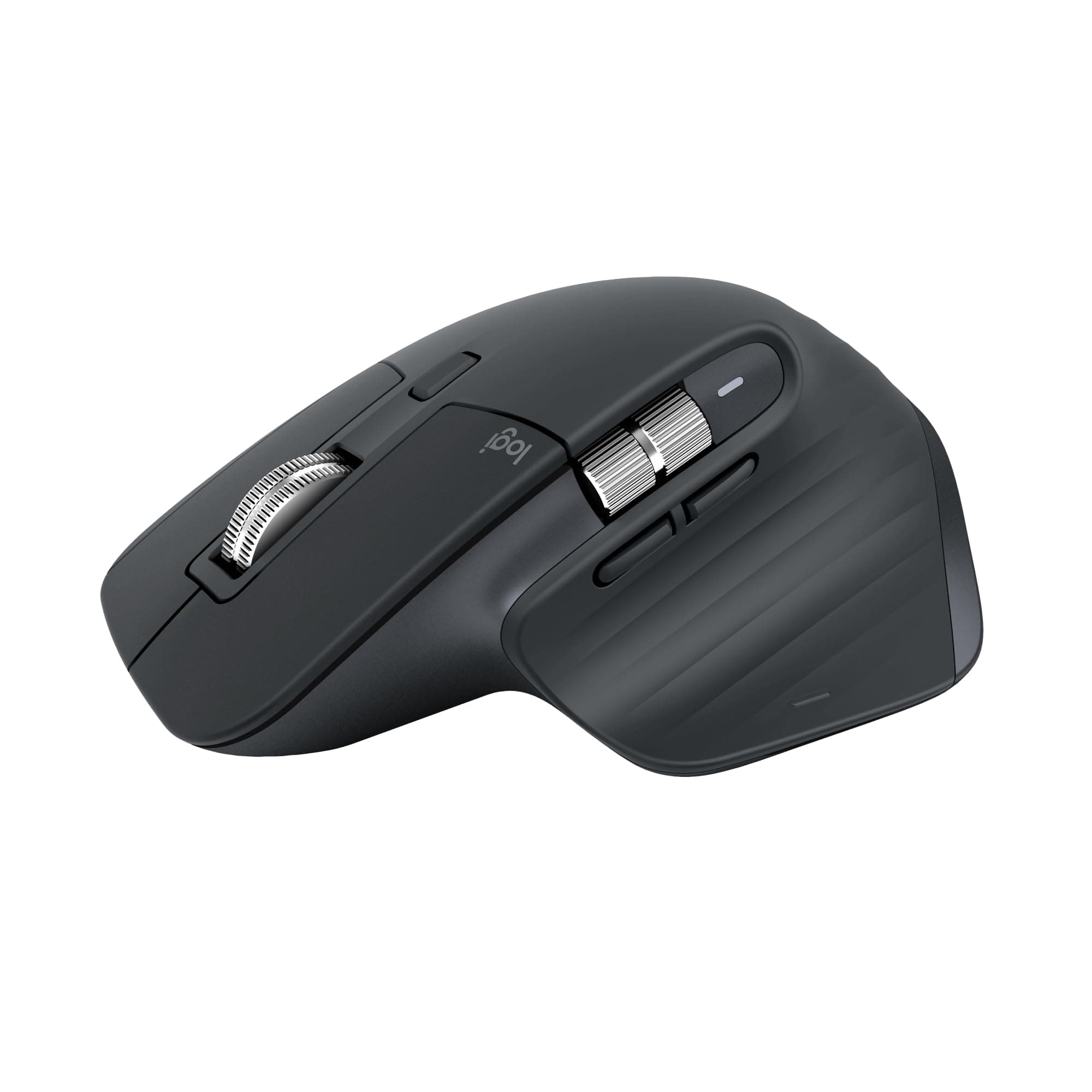 Мишка Logitech MX Master 3S, оптична (8000 dpi), безжична, USB, Bluetooth, 7 бутона, черна