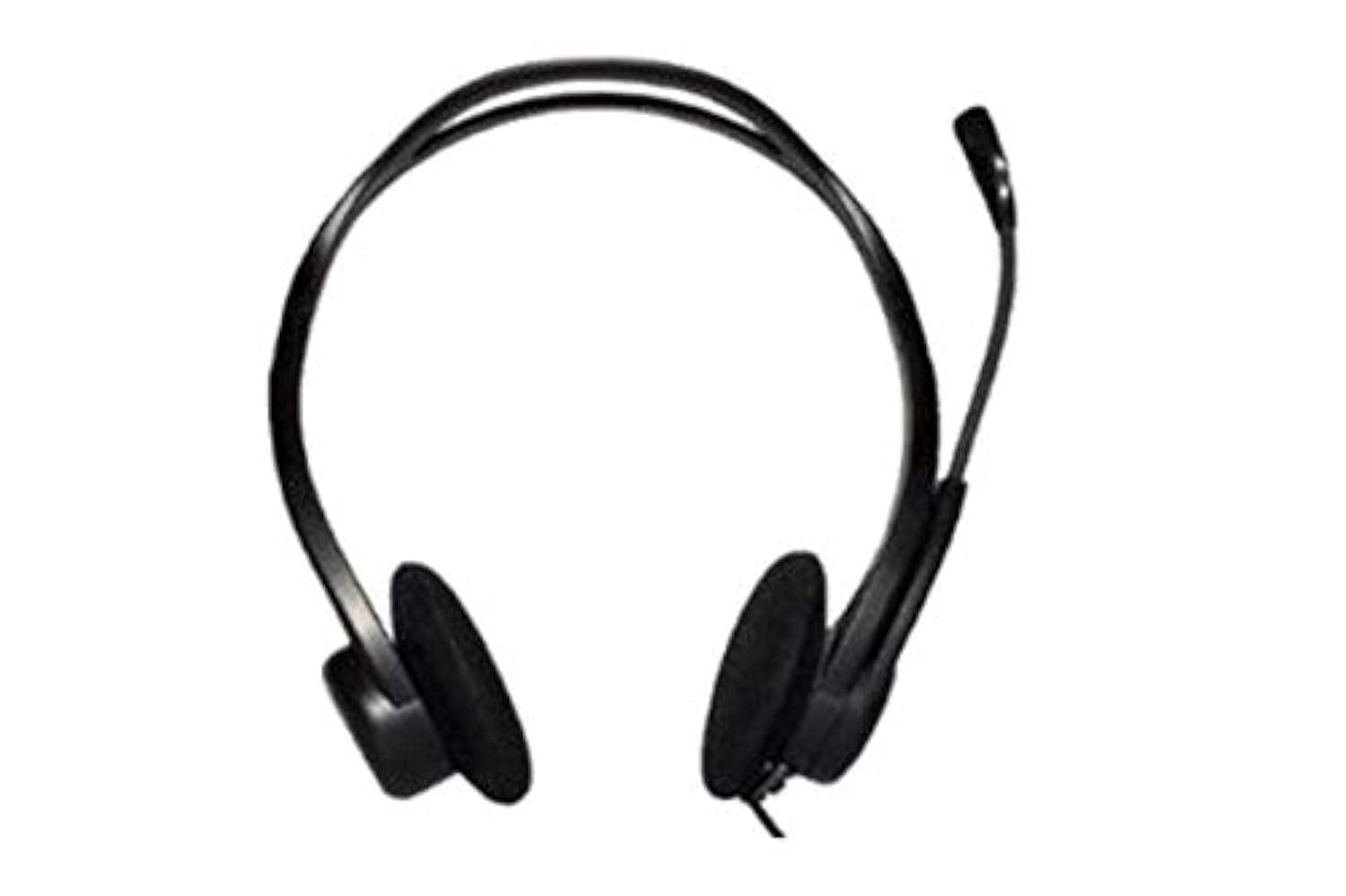 Слушалки Logitech PC960, микрофон, бързи бутони, USB, черни