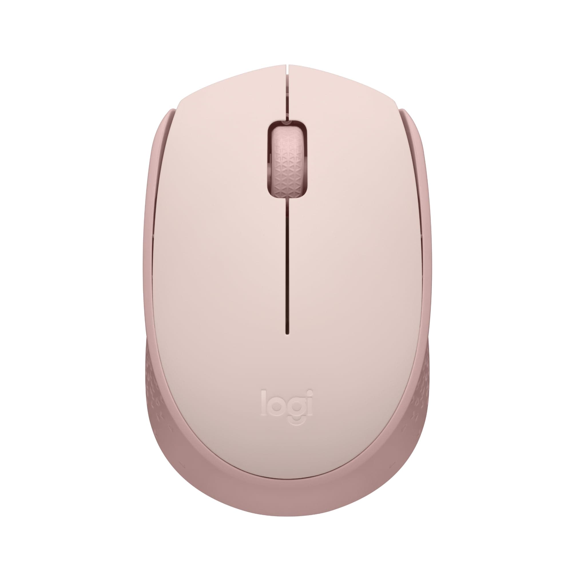 Мишка Logitech M171, безжична, оптична (1000 dpi), USB, розова