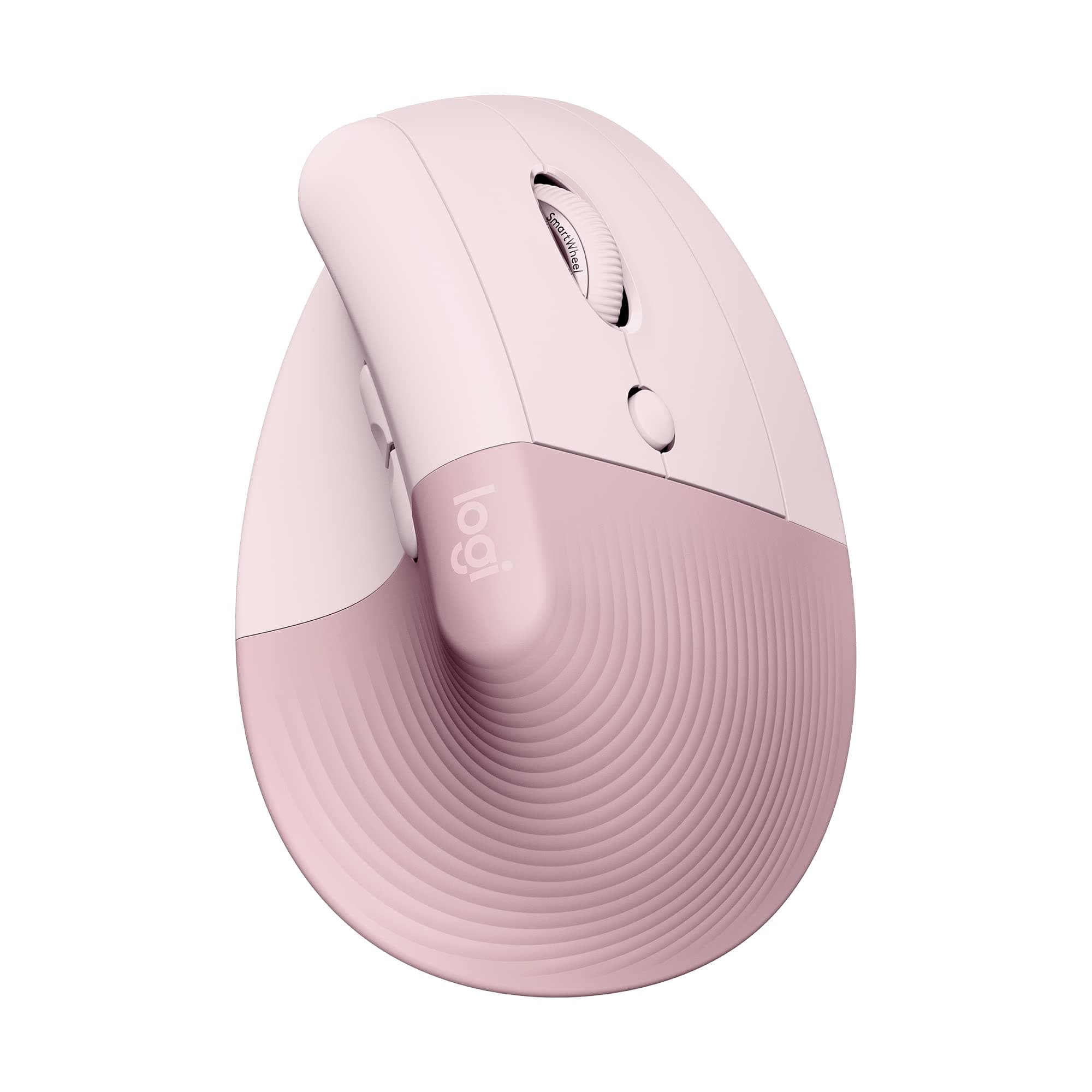 Мишка Logitech Lift Vertical Ergonomic Mouse, оптична (4000 dpi), безжична, Bluetooth, розова