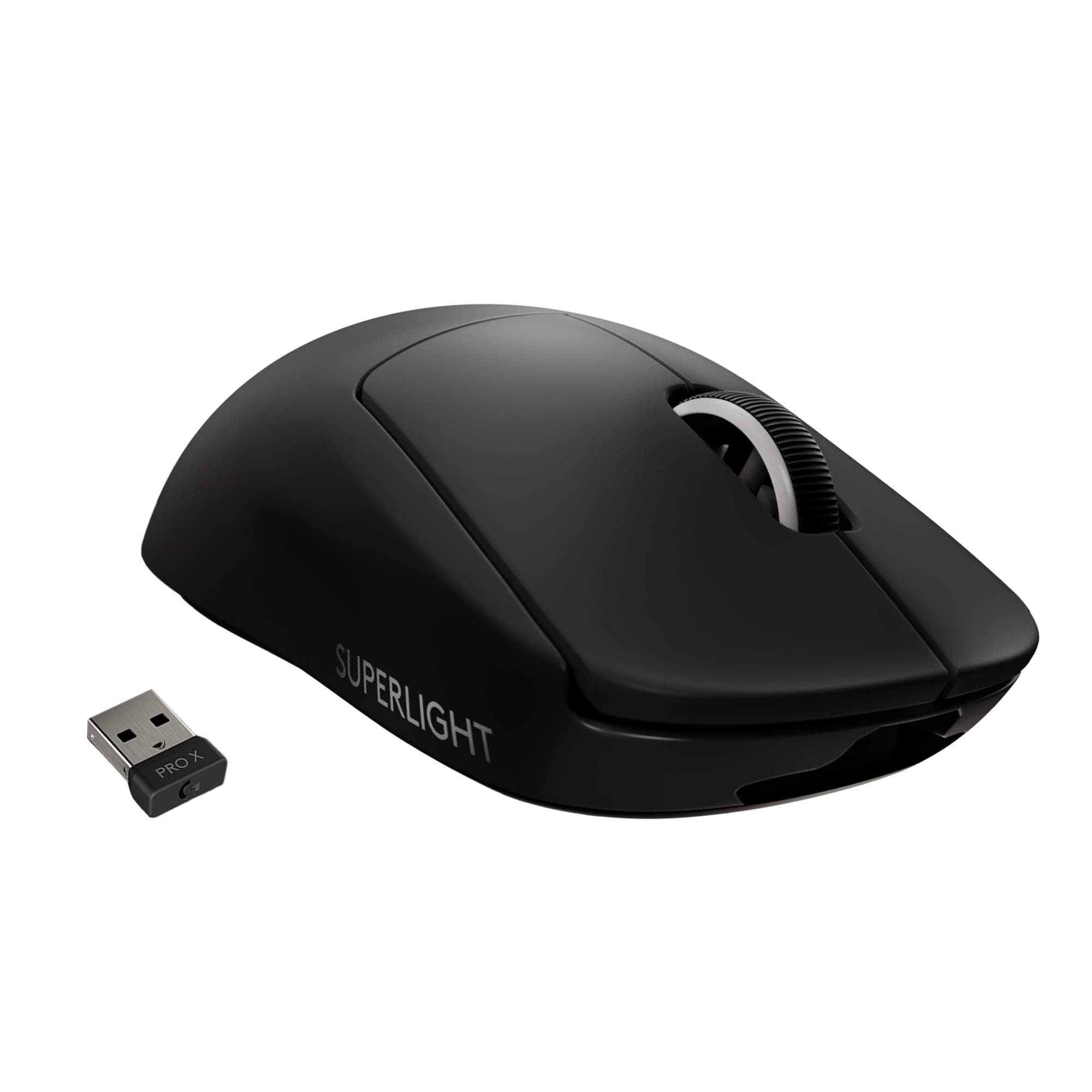 Мишка Logitech G Pro X Superlight Black (910-005880), оптична (25 400 dpi), безжична, USB, черна, 5 бутона