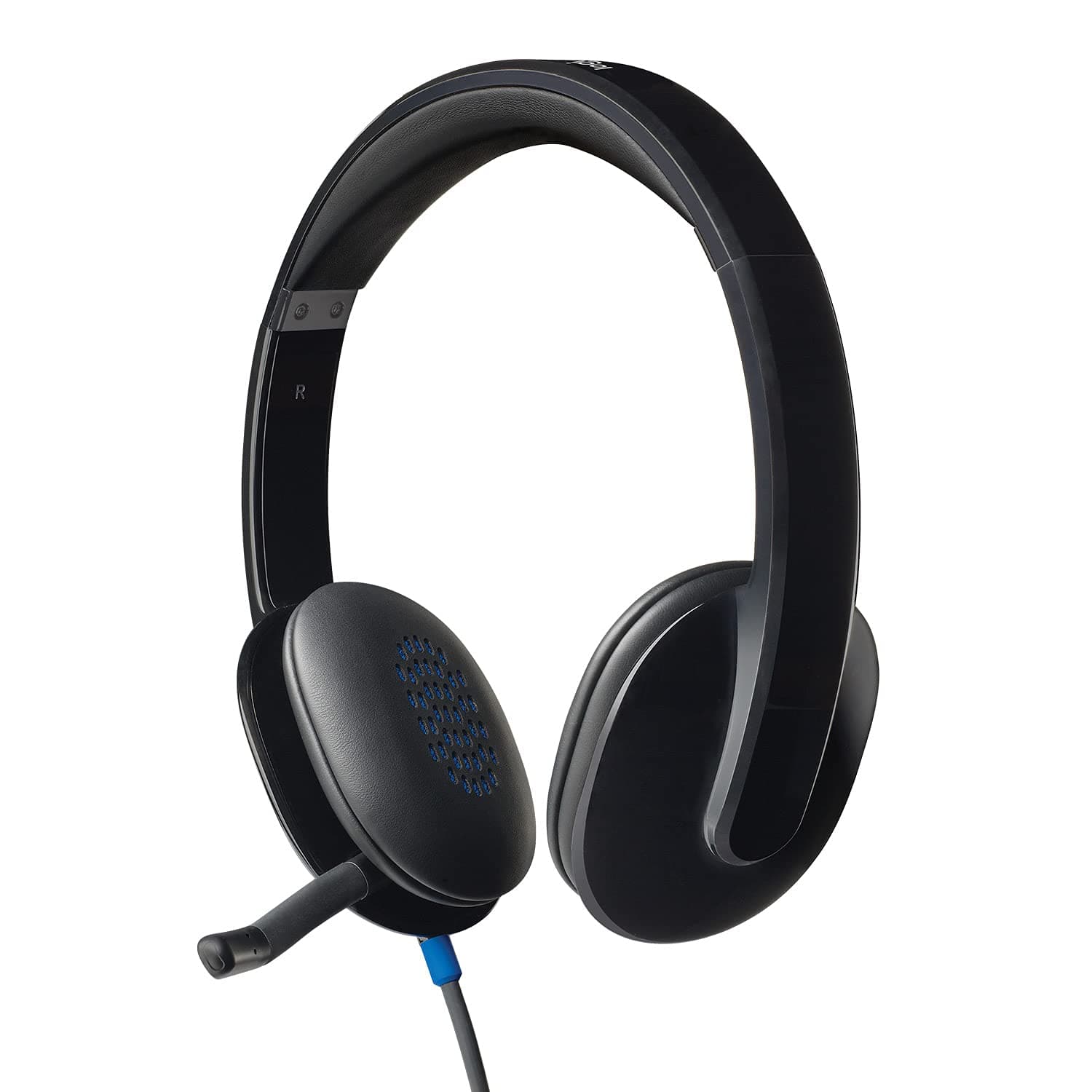 Слушалки Logitech H540, USB, черни
