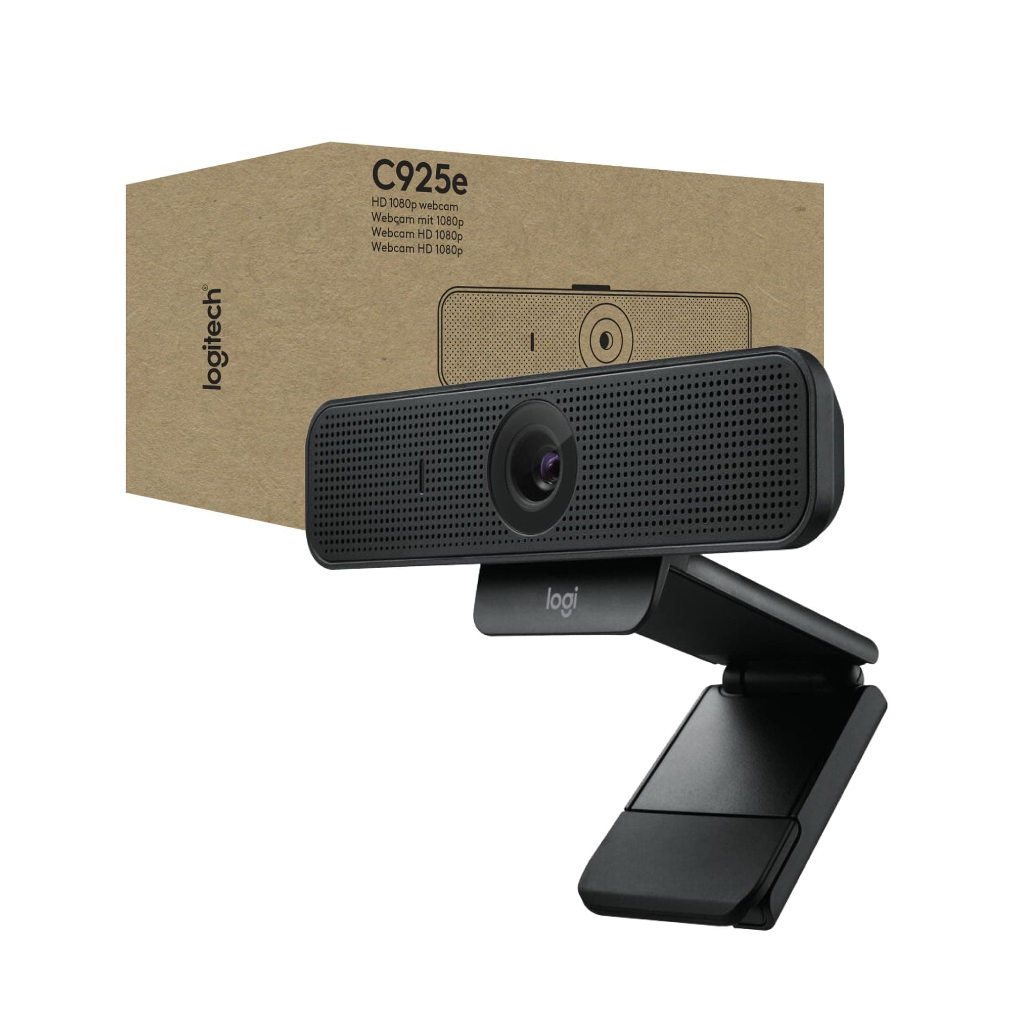 Уеб камера Logitech C925e, микрофони, Full HD (1920x1080@30fps), USB