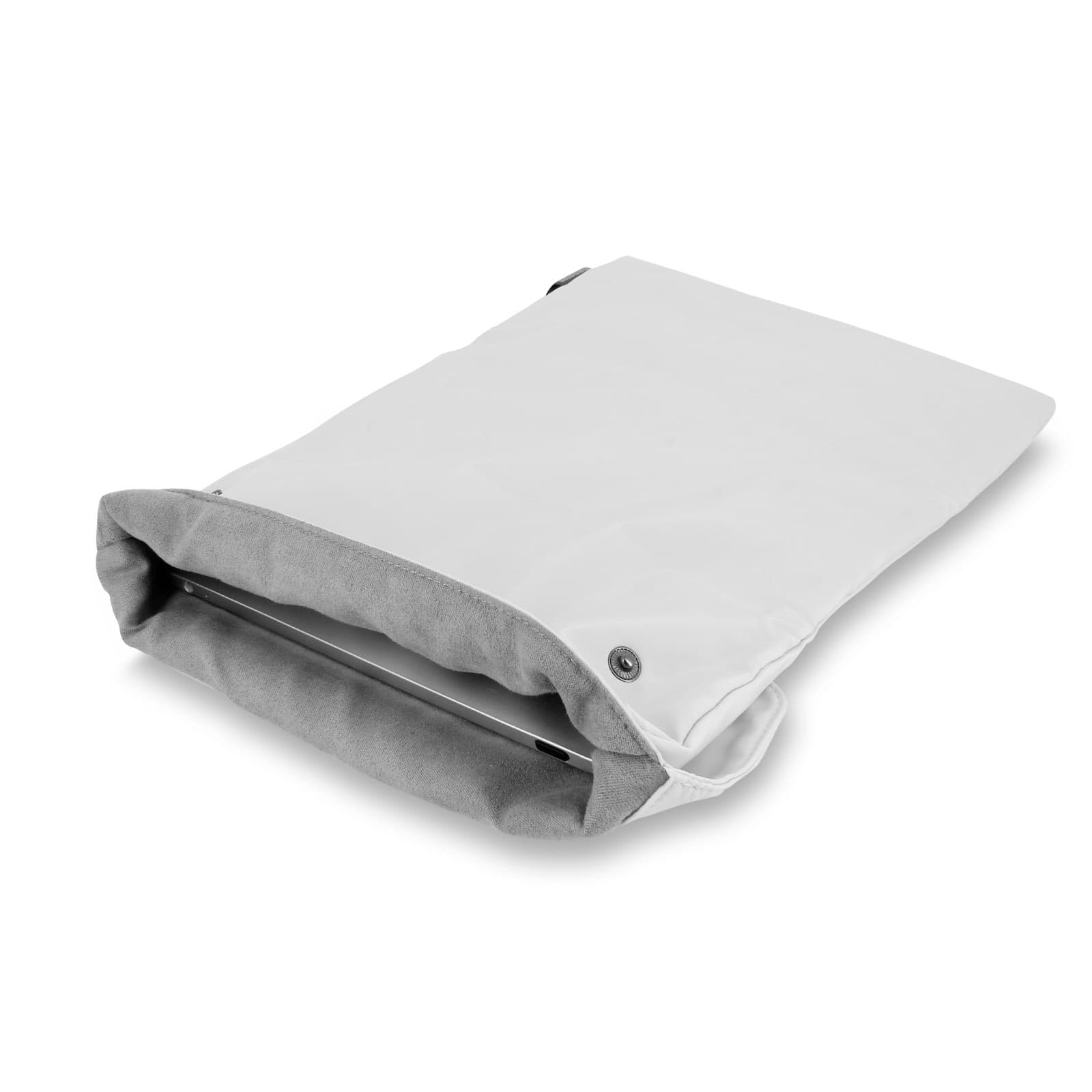 Водоустойчив стилен калъф за Macbook Pro 16 и лаптопи до 16 инча - Baseus Folding Series 16 Laptop Sleeve (LBZD-B02) (бял)