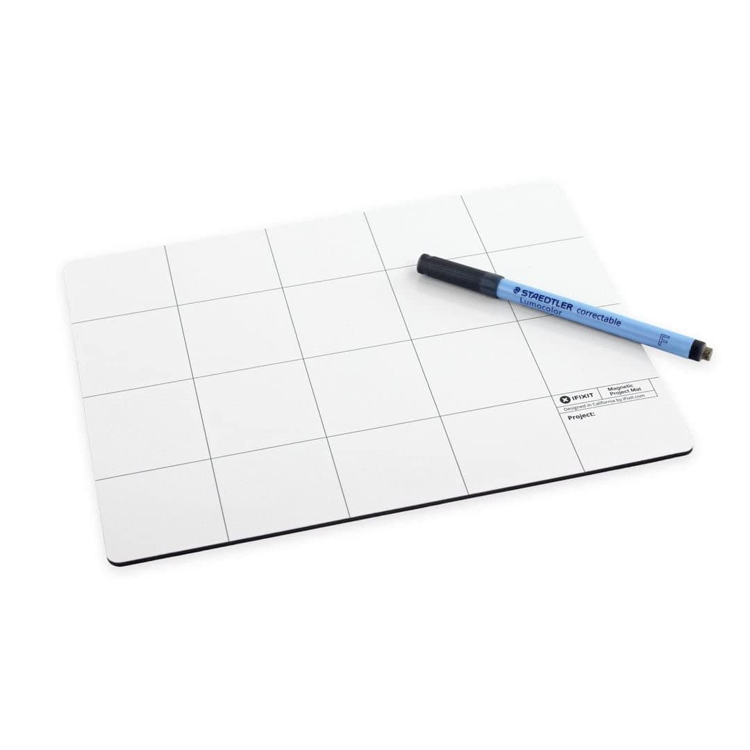 Магнитна дъска iFixit Magnetic Project Mat Pro за организиране на ремонта на смартфони