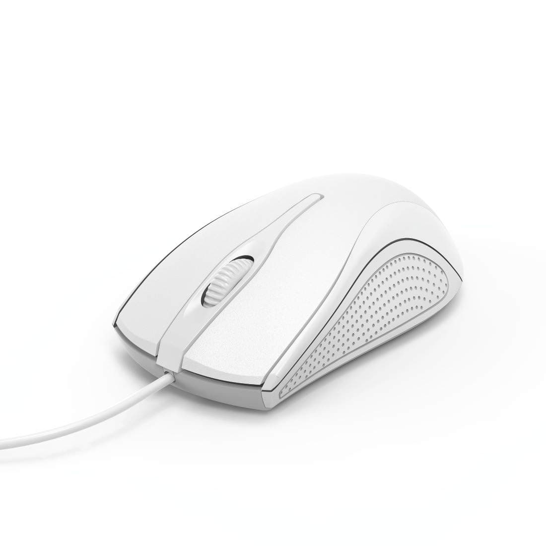 Мишка HAMA MC-200, оптична (1200 dpi), кабел 1.5m, USB, бяла