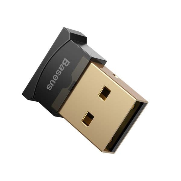 Baseus USB Mini Bluetooth 4.0 Adapter - bluetooth адаптер за компютри и лаптопи (черен)