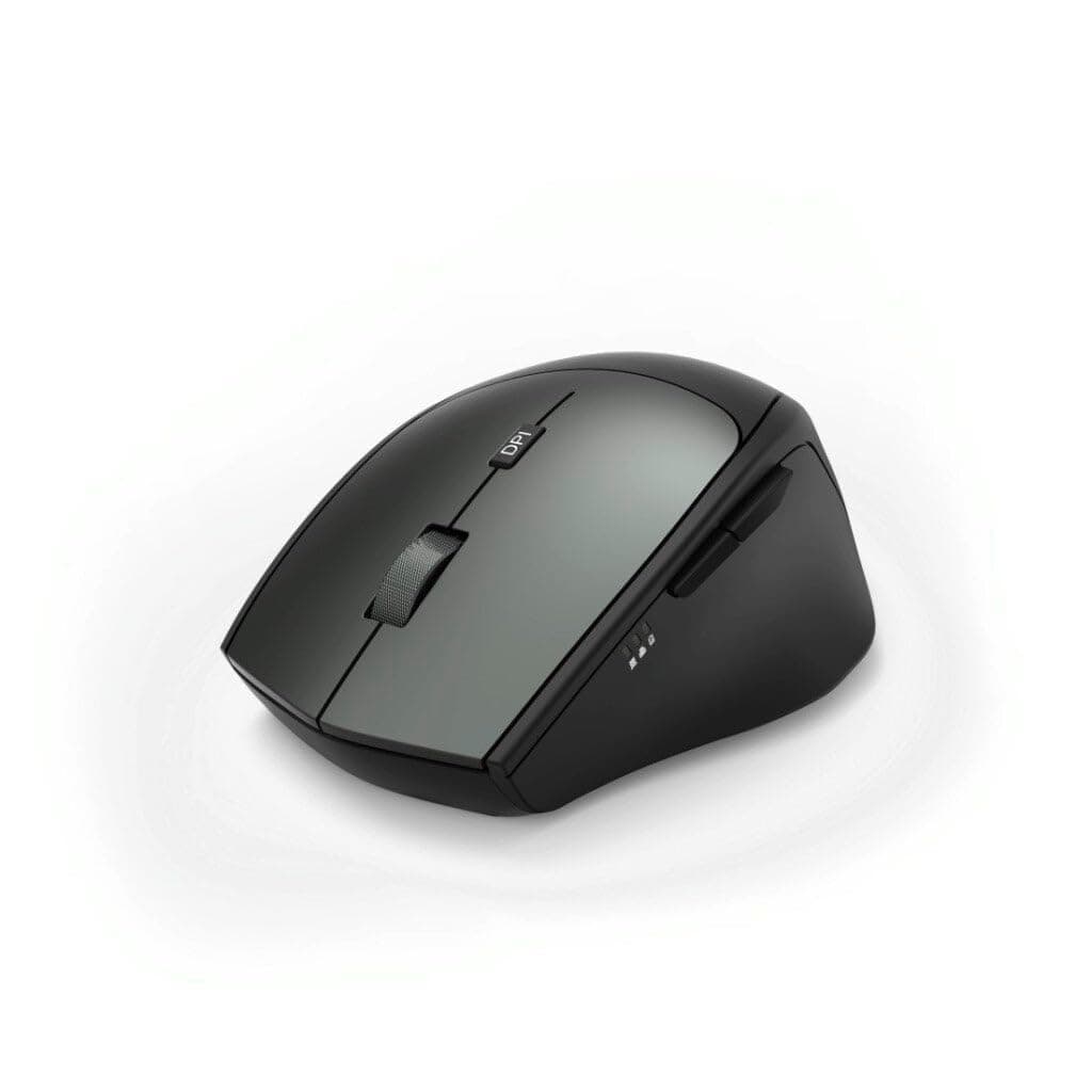 Мишка Hama MW-600, оптична (2400 dpi), безжична, USB, черна