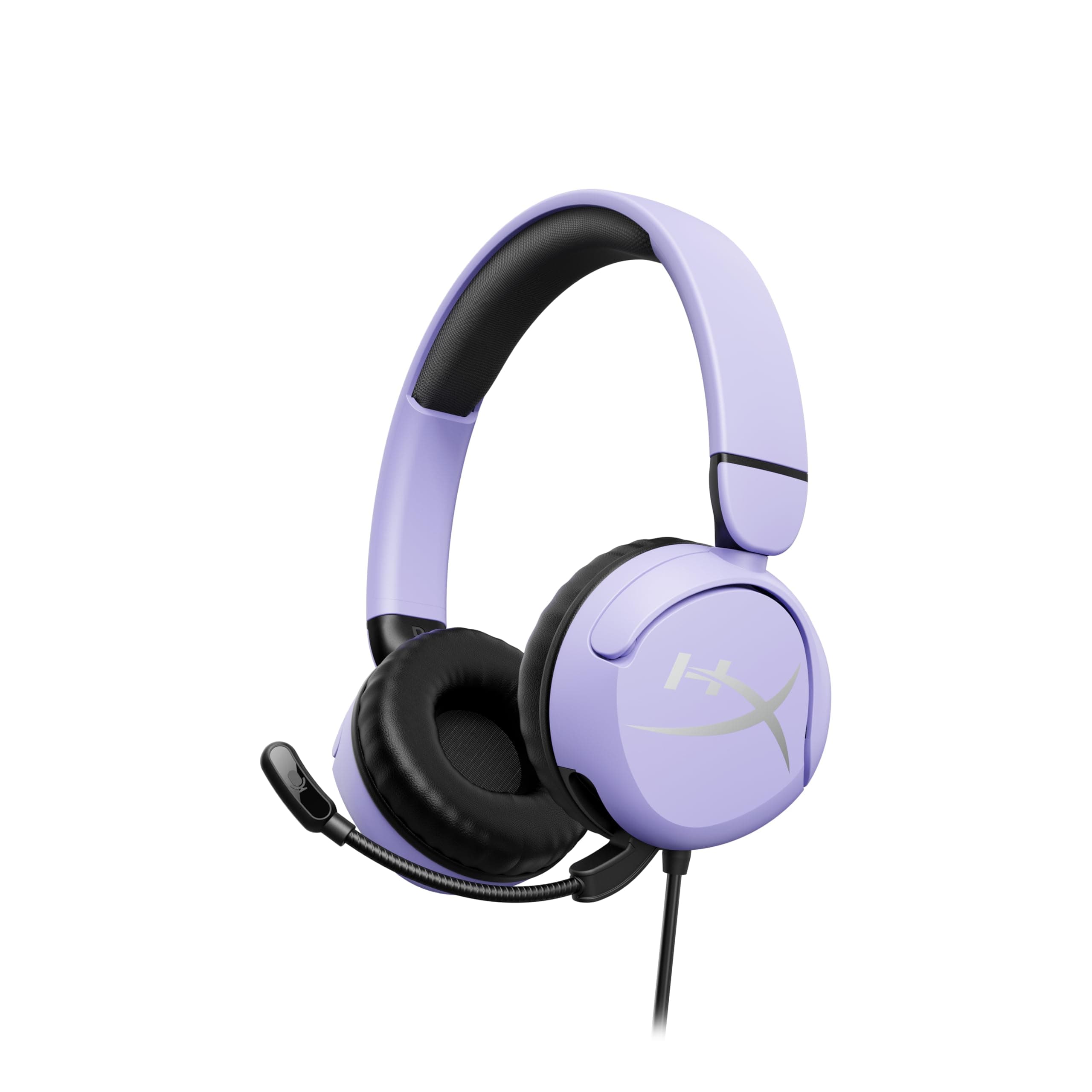 Слушалки HyperX Cloud Mini (7G8F5AA), Jack 3.5mm, микрофон, 30mm неодимови говорители, лилави