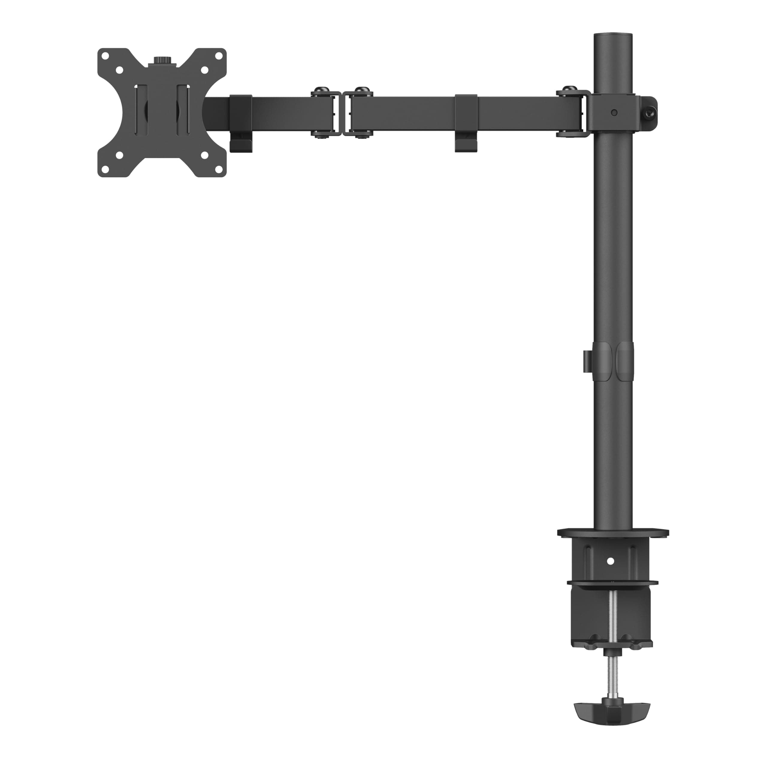 Стойка за монитор ACT AC8301, за плот, за екрани от 10" до 32", VESA до 100x100, до 8 кг, регулируема, черна