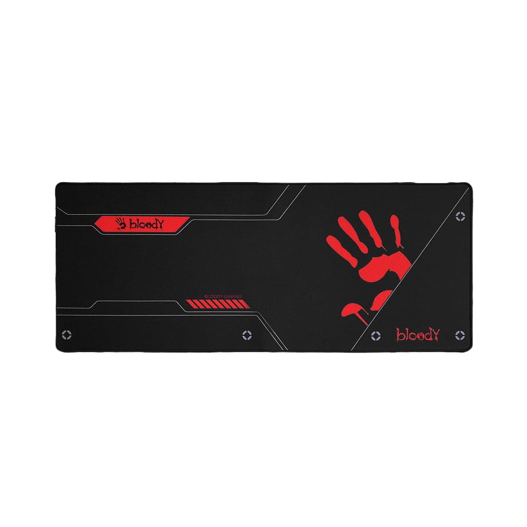 Подложка за мишка Bloody BP-50L, гейминг, черна, 750 x 300 x 3 mm