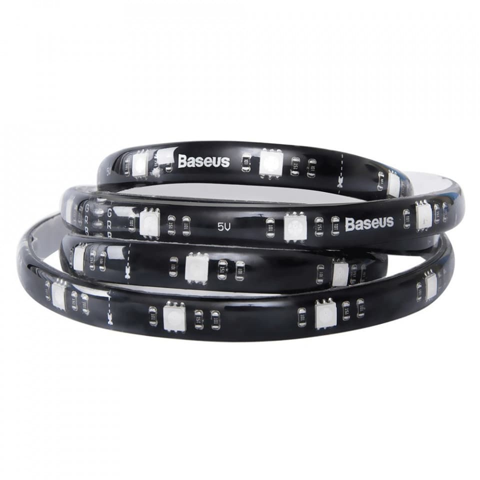 Baseus GAMO Colorful Self-Adhesive SMD LED Strip (DGKU-01) - RGB LED лента (150 см)