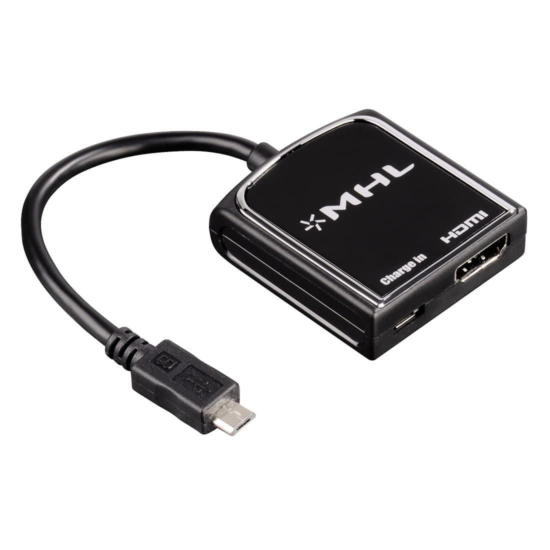Адаптер USB micro(м) към HDMI(ж) & USB micro(ж), Hama 54510