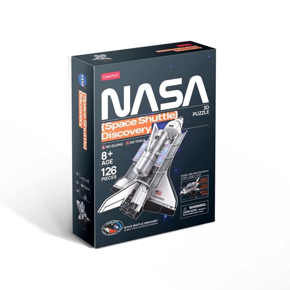 CubicFun Пъзел 3D NASA Космическа совалка Discovery 126ч.
