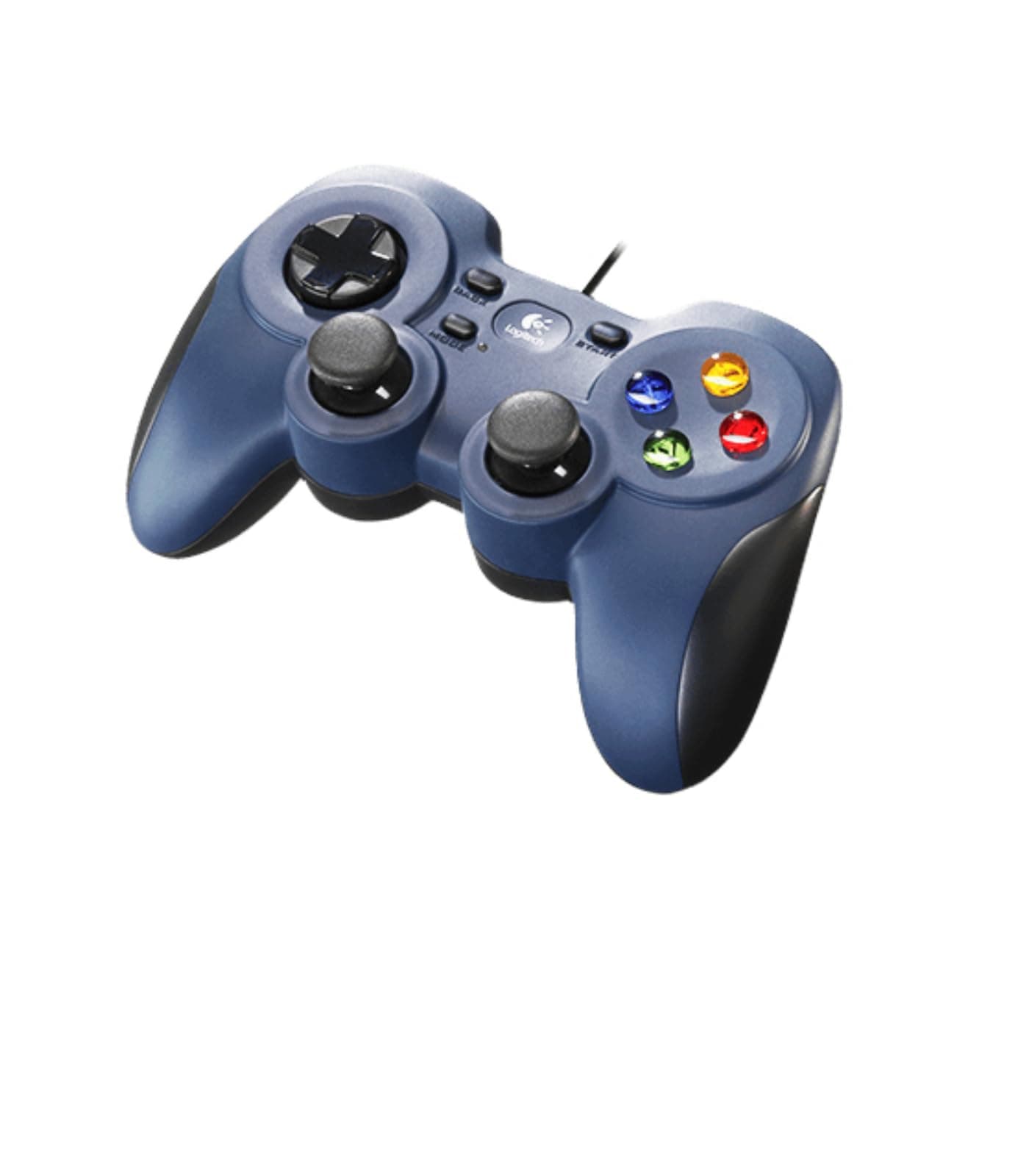 Logitech Gamepad F310, поддръжка на Steam, D-Pad, 1,8 метра кабел