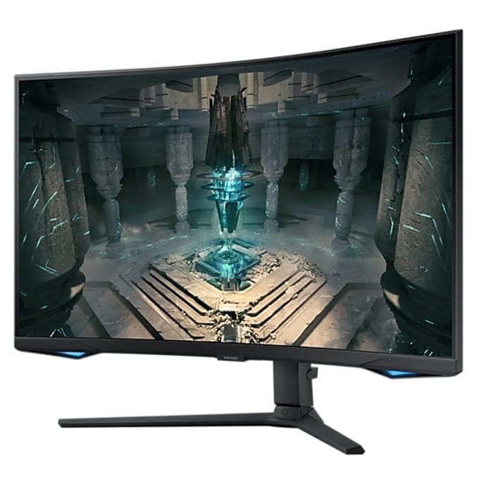 Samsung 32BG650 32" Odyssey G6 Smart, Curved 1000R, VA, 240 Hz, 1 ms GTG, 2560x1440, 350 cd/m2, 2500:1 Contrast, Eye Saver, Flicker Free, AMD FreeSync Premium Pro, DP 1.4, 2xHDMI 2.1, 2xUSB, Wi-Fi, Bluetooth, Speakers, Tizen, Black
