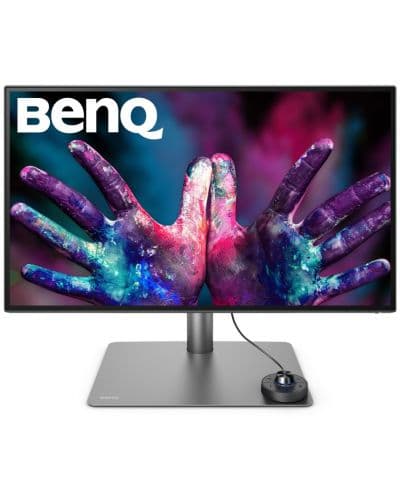 BenQ PD2725U 27" IPS LED 5ms 3840x2160 4K UHD, DesignVue Thunderbolt Mon, AQCOL., 100% sRGB, HDR400, BI, LBL,KVM Sw, ICCsync, CAD/CAM, DualView, Контр.1200:1, 400 cd/m2, 2xHDMI, DP, Thb 3 (PD65W, DP alt), USB3.1 Hub, Sp.2x2.5W, HAdj., Завъртане, Накланяне