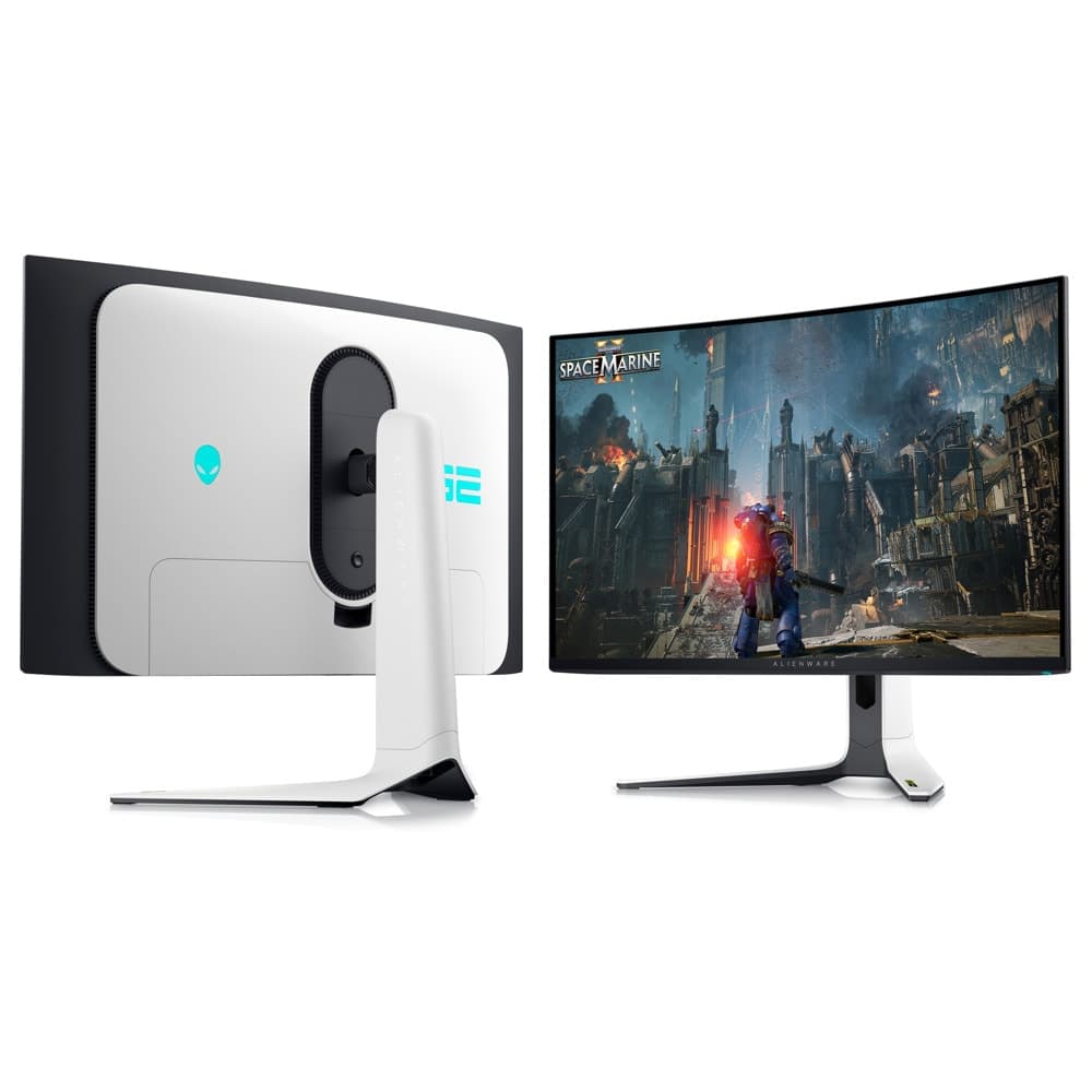 Dell Alienware AW3225QF, 31.6" QD-OLED Anti-reflection, IPS, 0.03ms, 1000 cd/m2, 4K UHD (3840 x 2160), 240Hz, HDR, NVIDIA G-SYNC+VESA, HDMI, DP, USB 3.2, Height Adjustable, Swivel, Tilt, Black