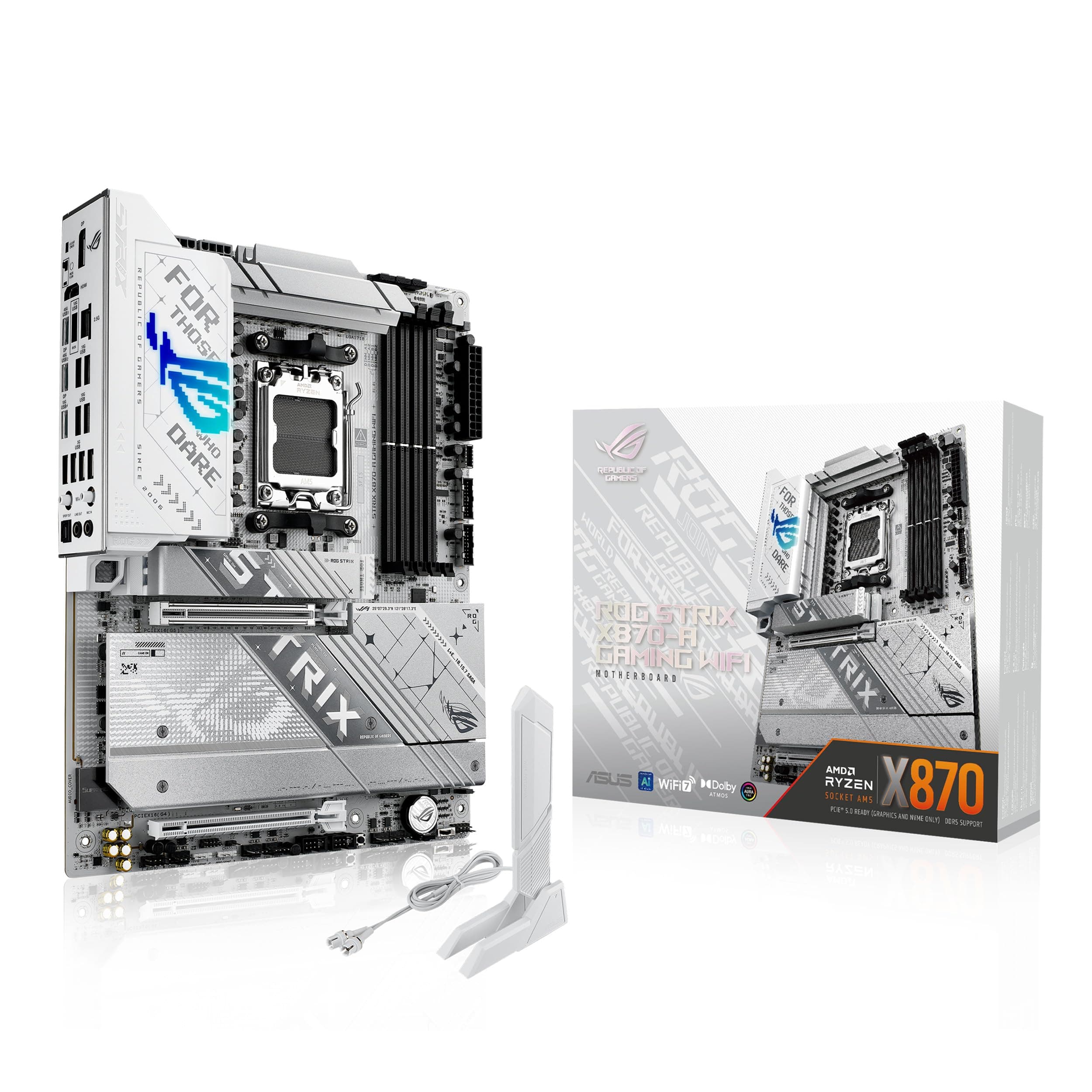 Asus ROG Strix X870-A Wi-Fi за игри