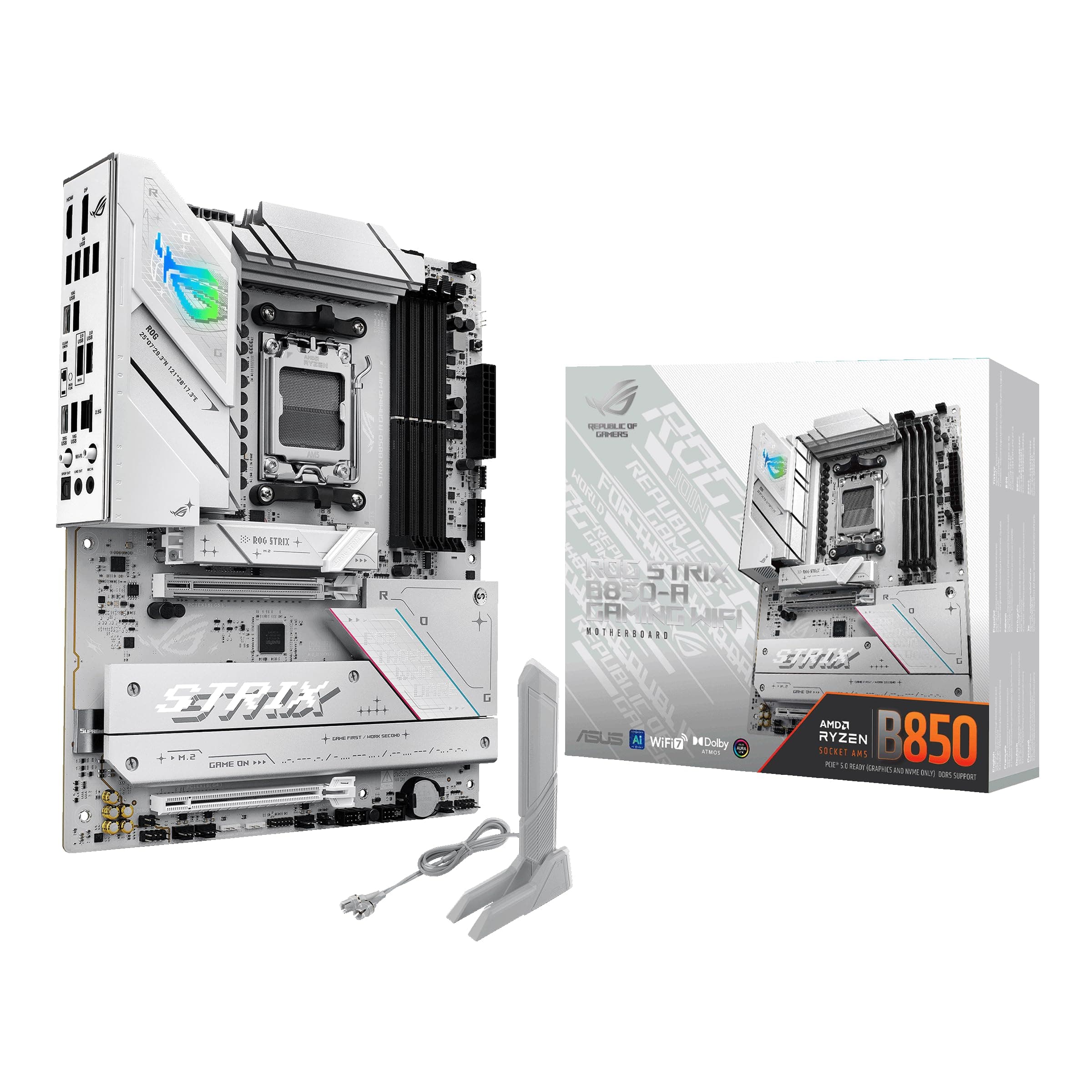 Asus ROG Strix B850-A Wi-Fi за игри