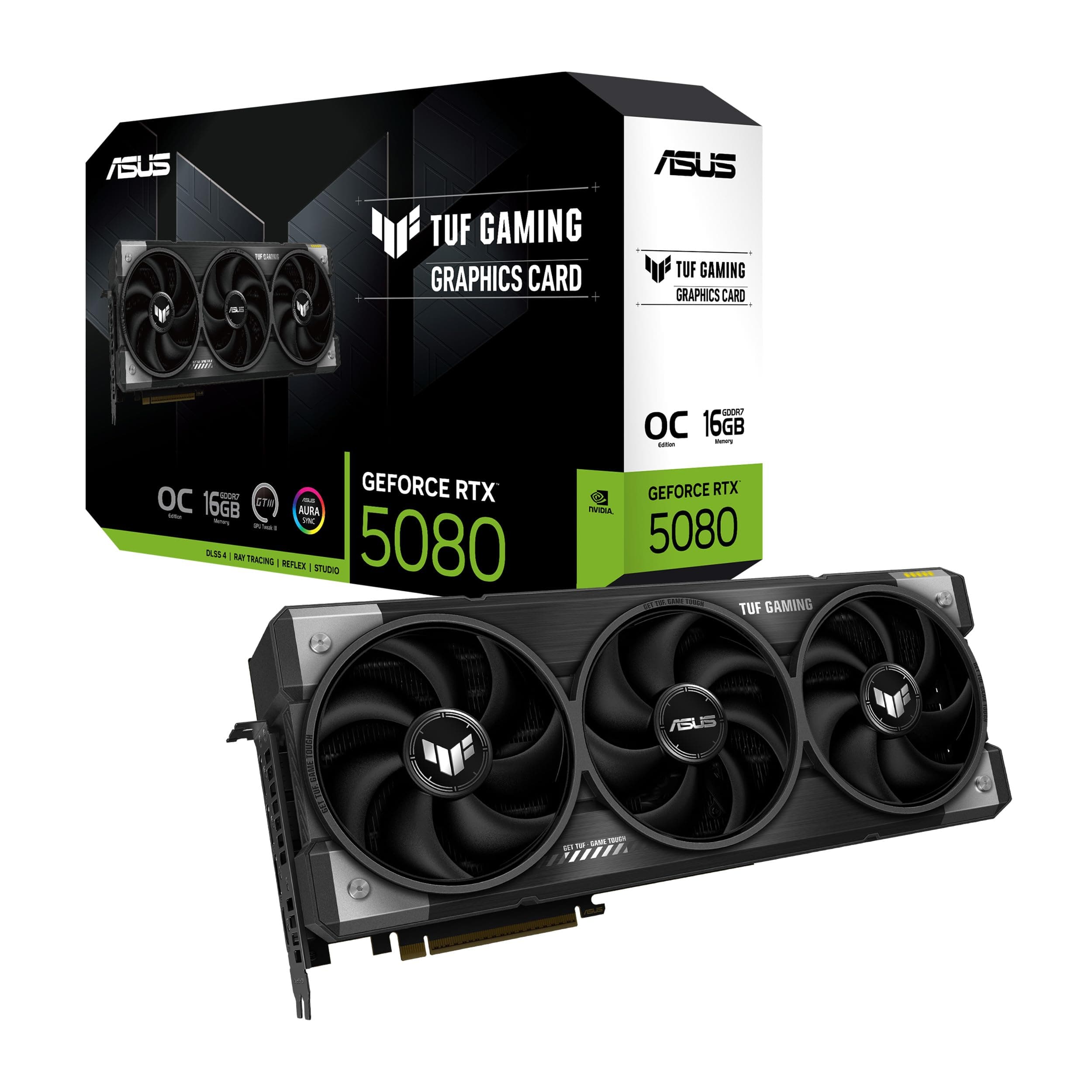 Asus TUF Gaming GeForce RTX 5080 16GB GDDR7 OC