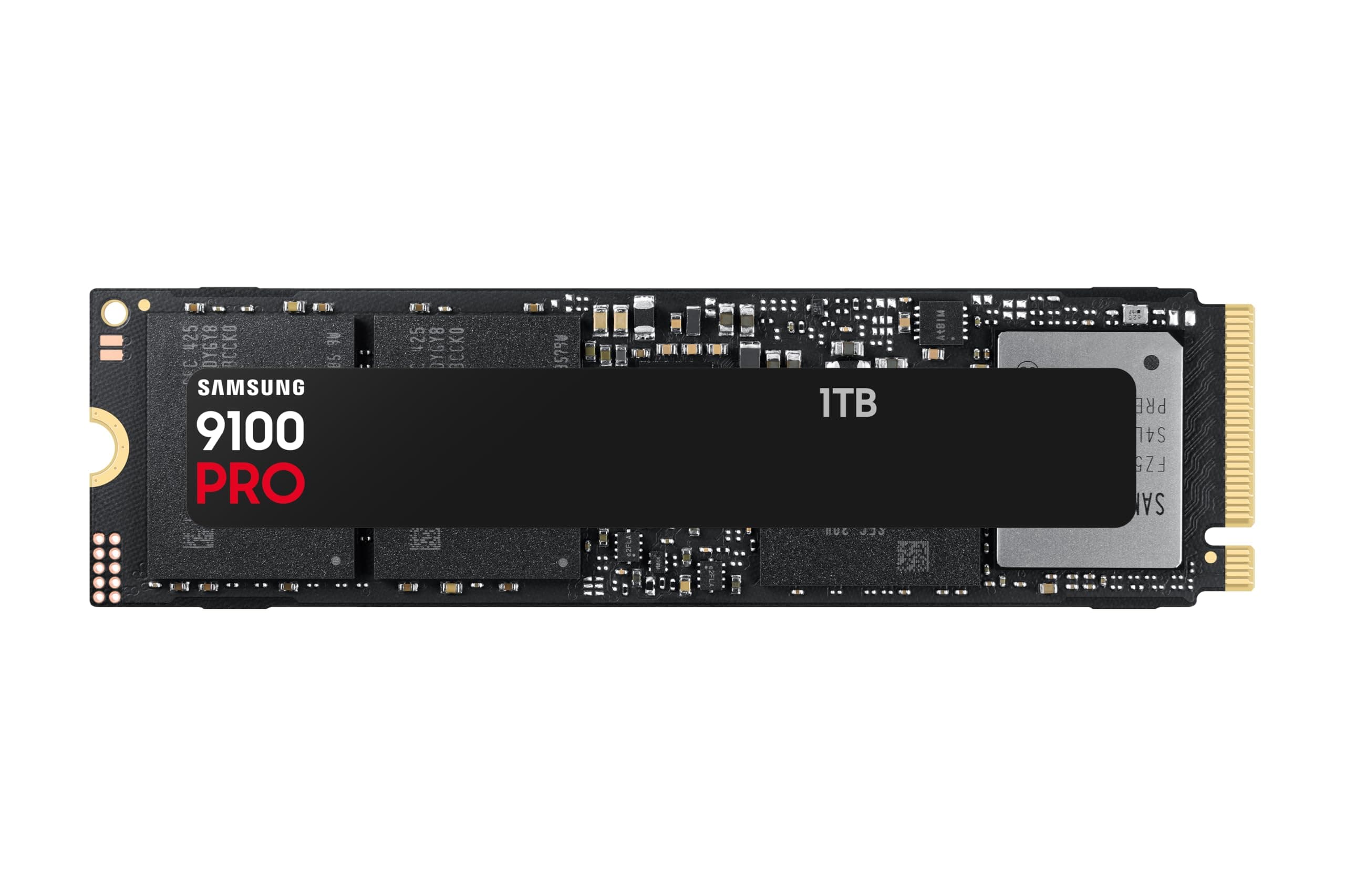 Samsung SSD 9100 PRO 1TB PCIe 5.0 NVMe 2.0 M.2 Четене 14700 MB/s Запис 13300 MB/s