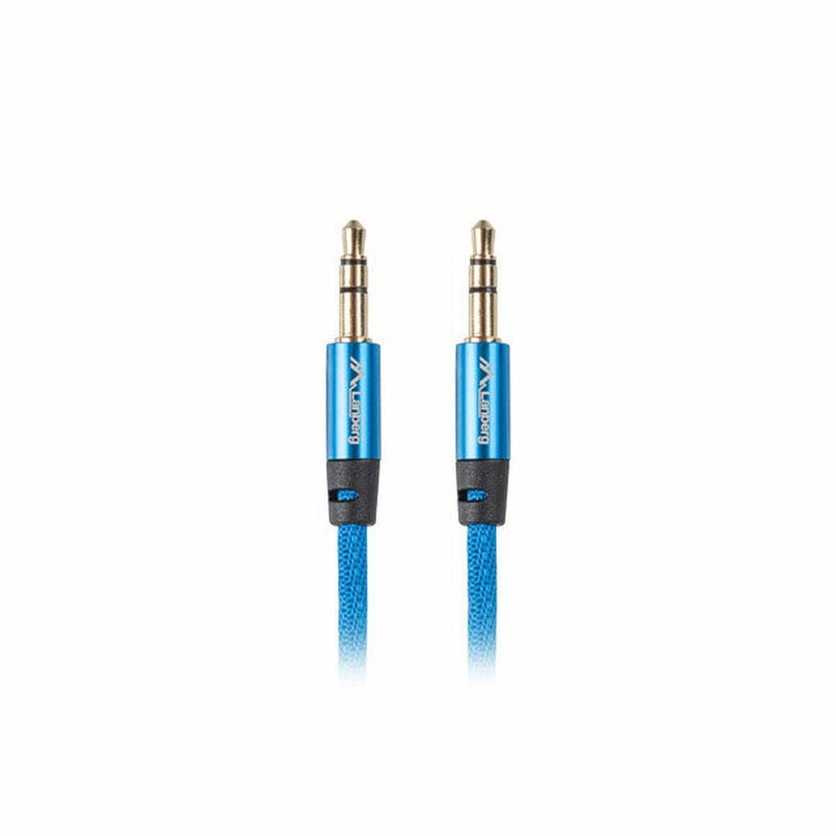 Lanberg mini jack 3.5mm M/M 3 pin cable 3m, blue premium