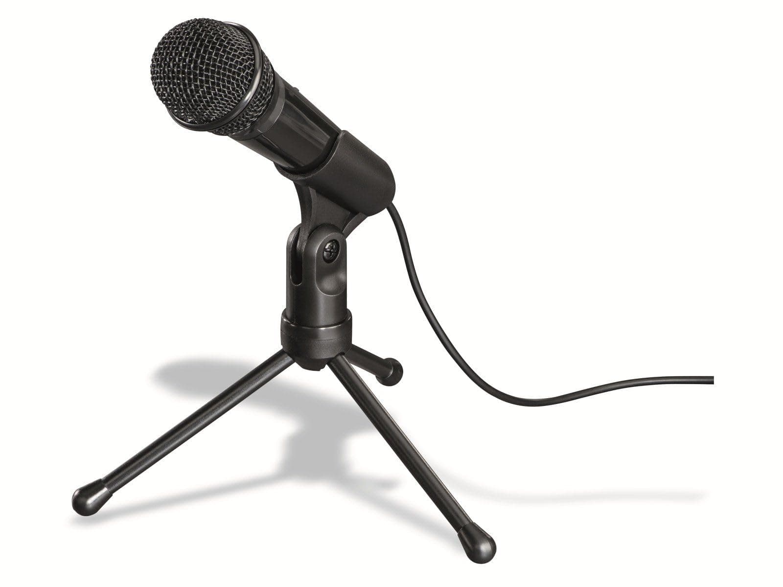 Микрофон Hama MIC-P35 Allround, трипод, 2.5m кабел, черен