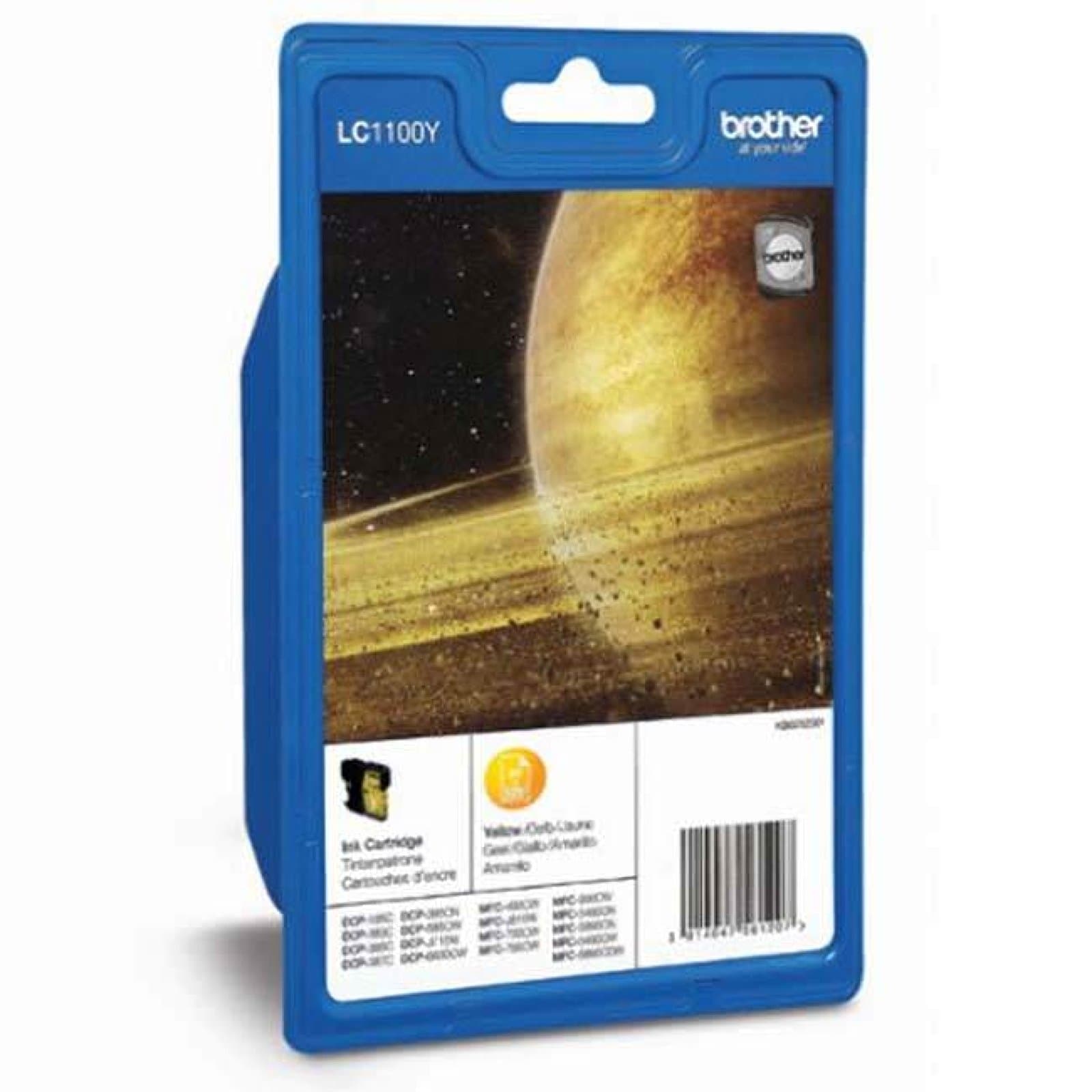 Brother LC-1100Y Ink Cartridge Standard