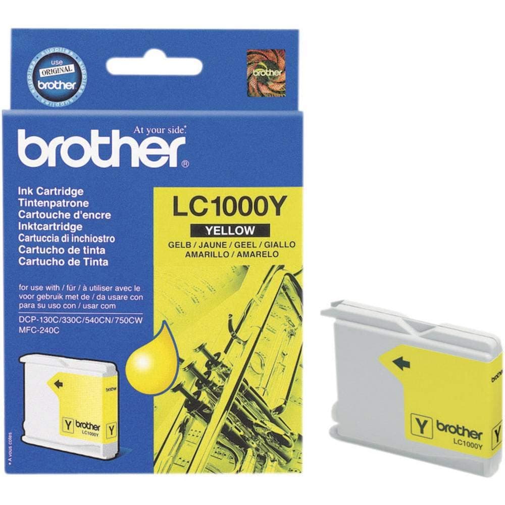 Brother LC-1000Y Ink Cartridge