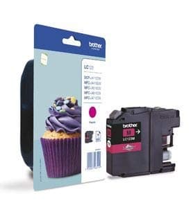 Brother LC-123 Magenta Ink Cartridge for MFC-J4510DW