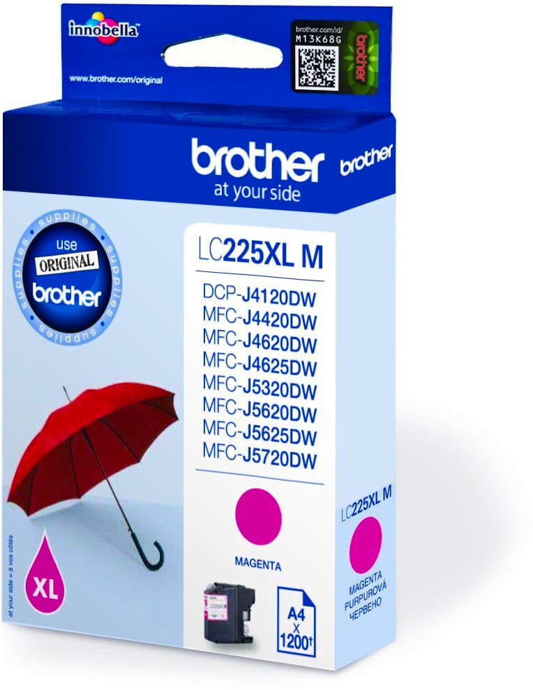 Brother LC-225XL Magenta Ink Cartridge