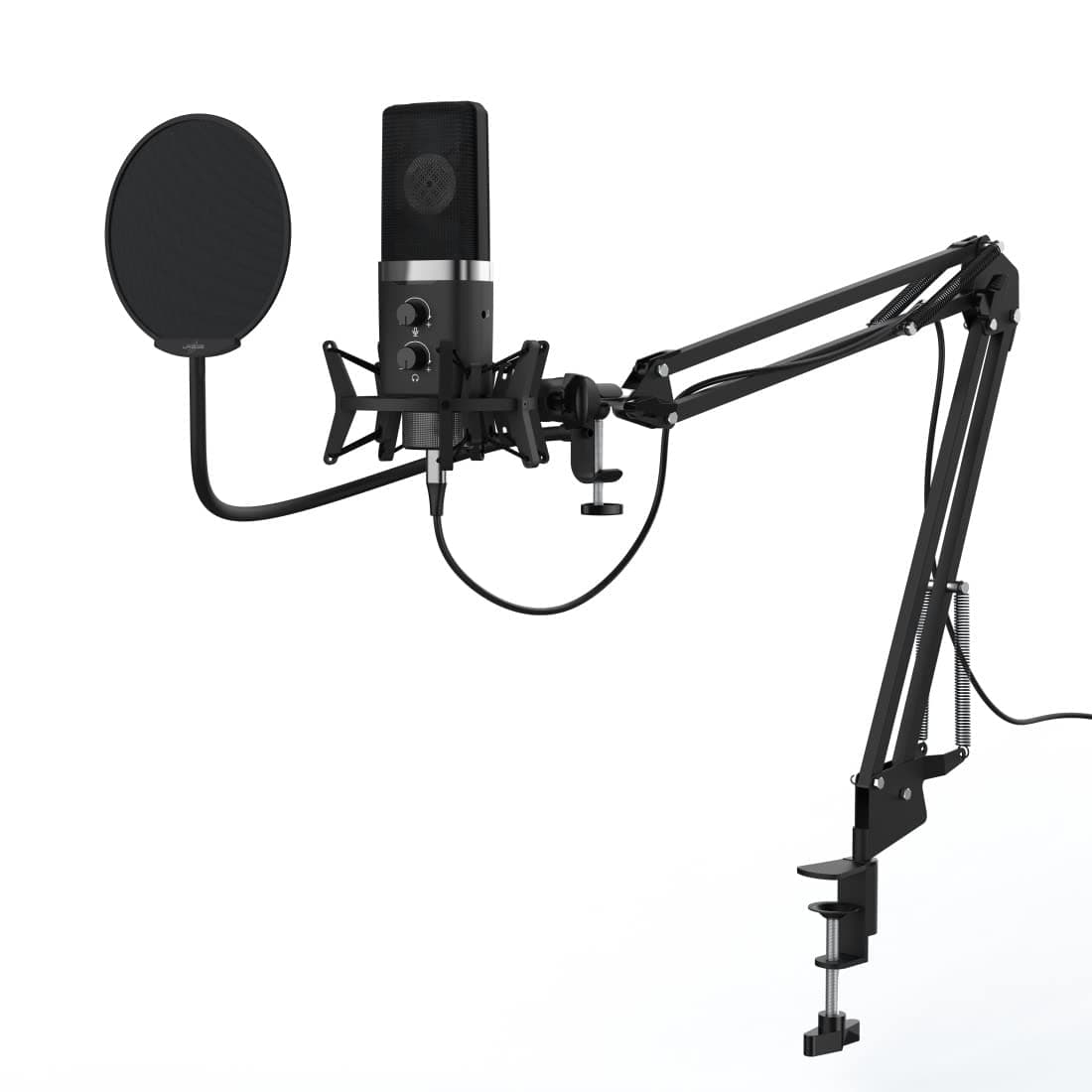 Настолен микрофон HAMA uRage Stream 900 HD Studio, USB-C, черен