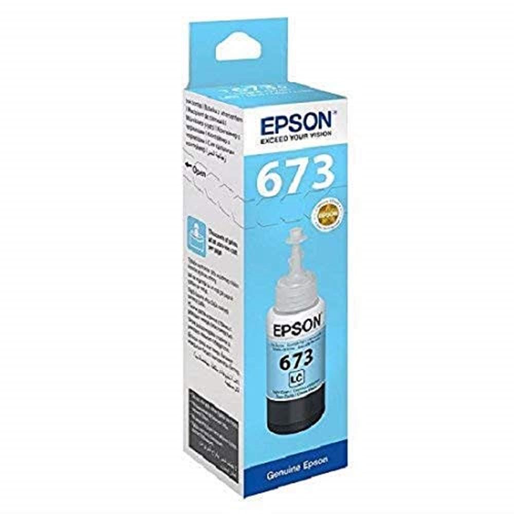 Epson T6735 Light Cyan ink bottle, 70ml
