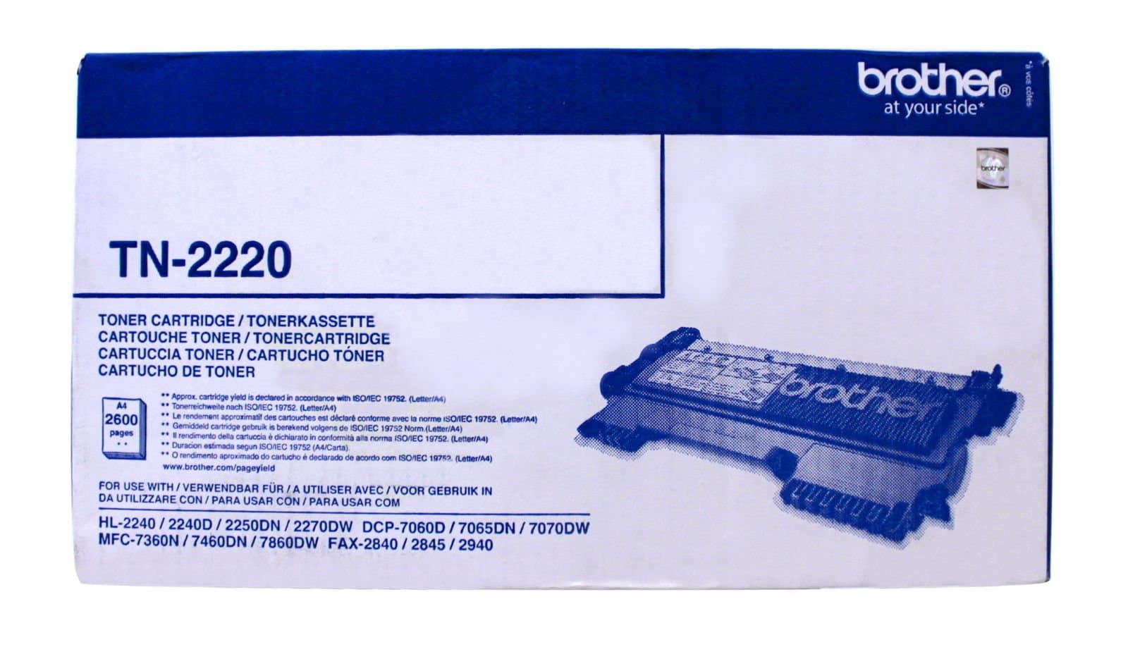 Brother TN-2220 Toner Cartridge High Yield