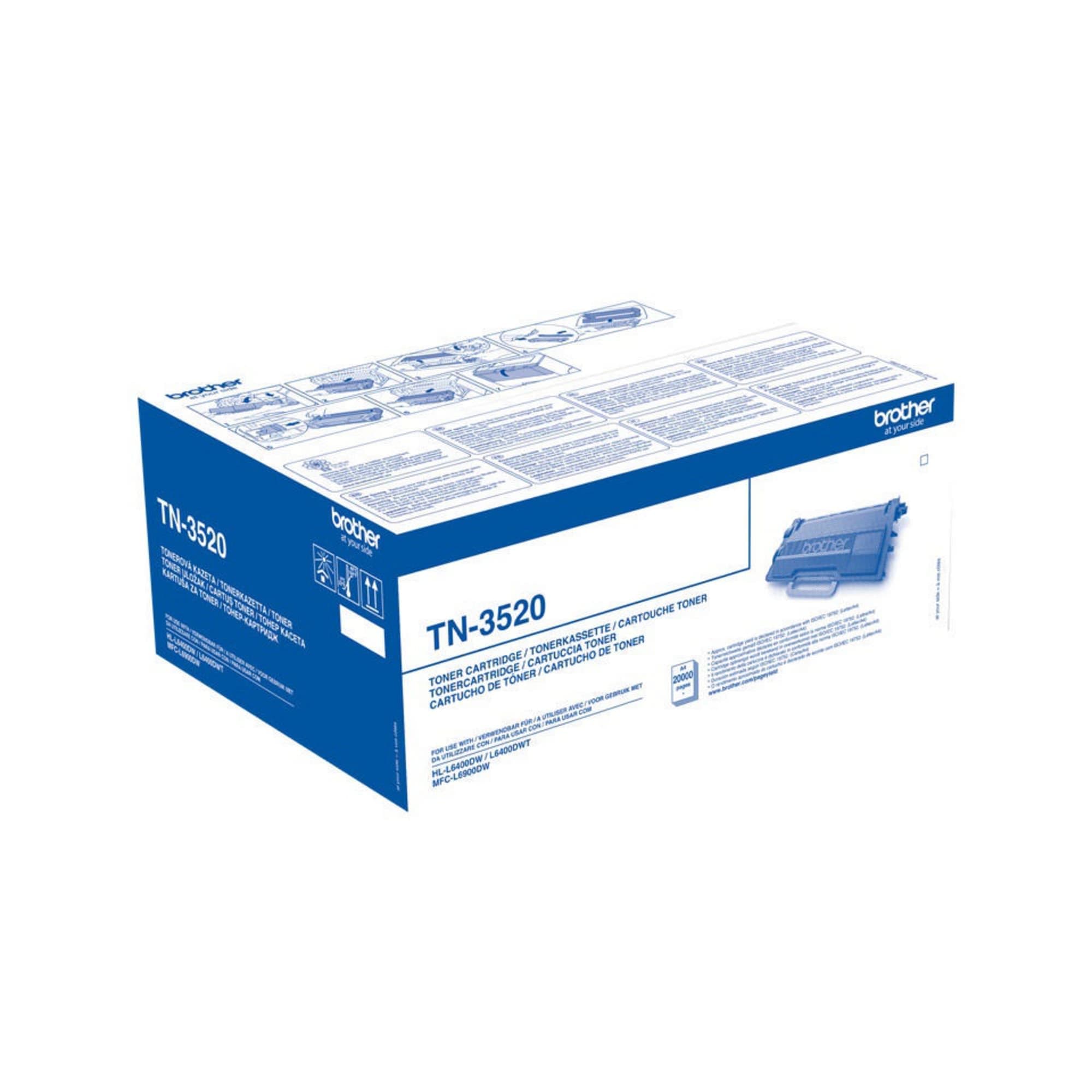 Brother TN-3520 Ultra High Yield Toner