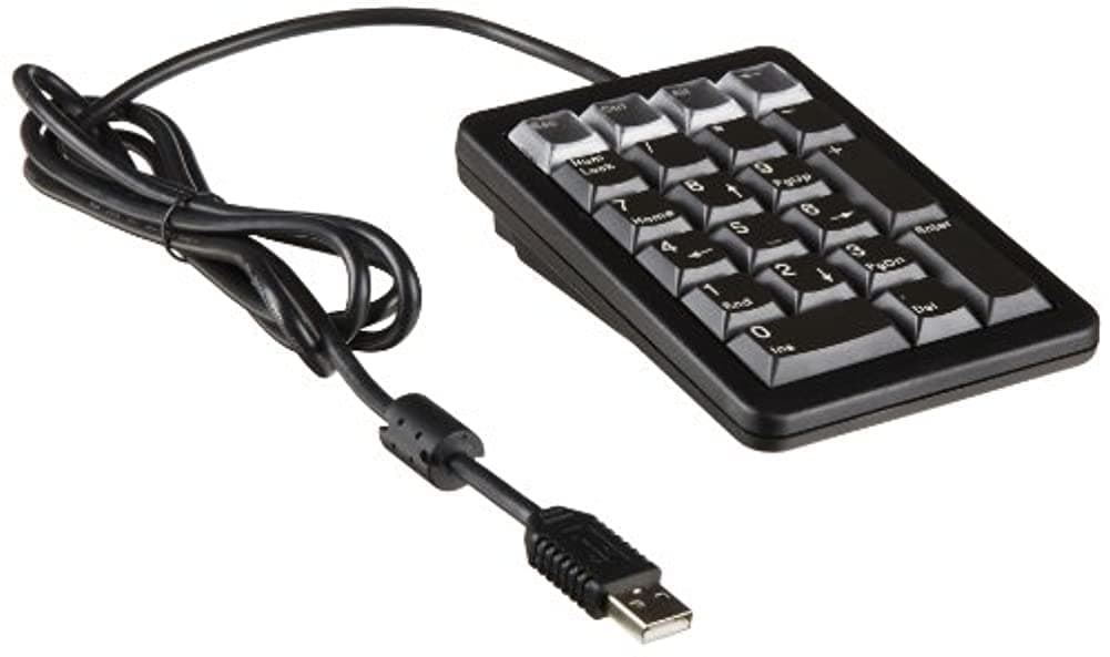Цифрова клавиатура Cherry G84-4700, USB, черна