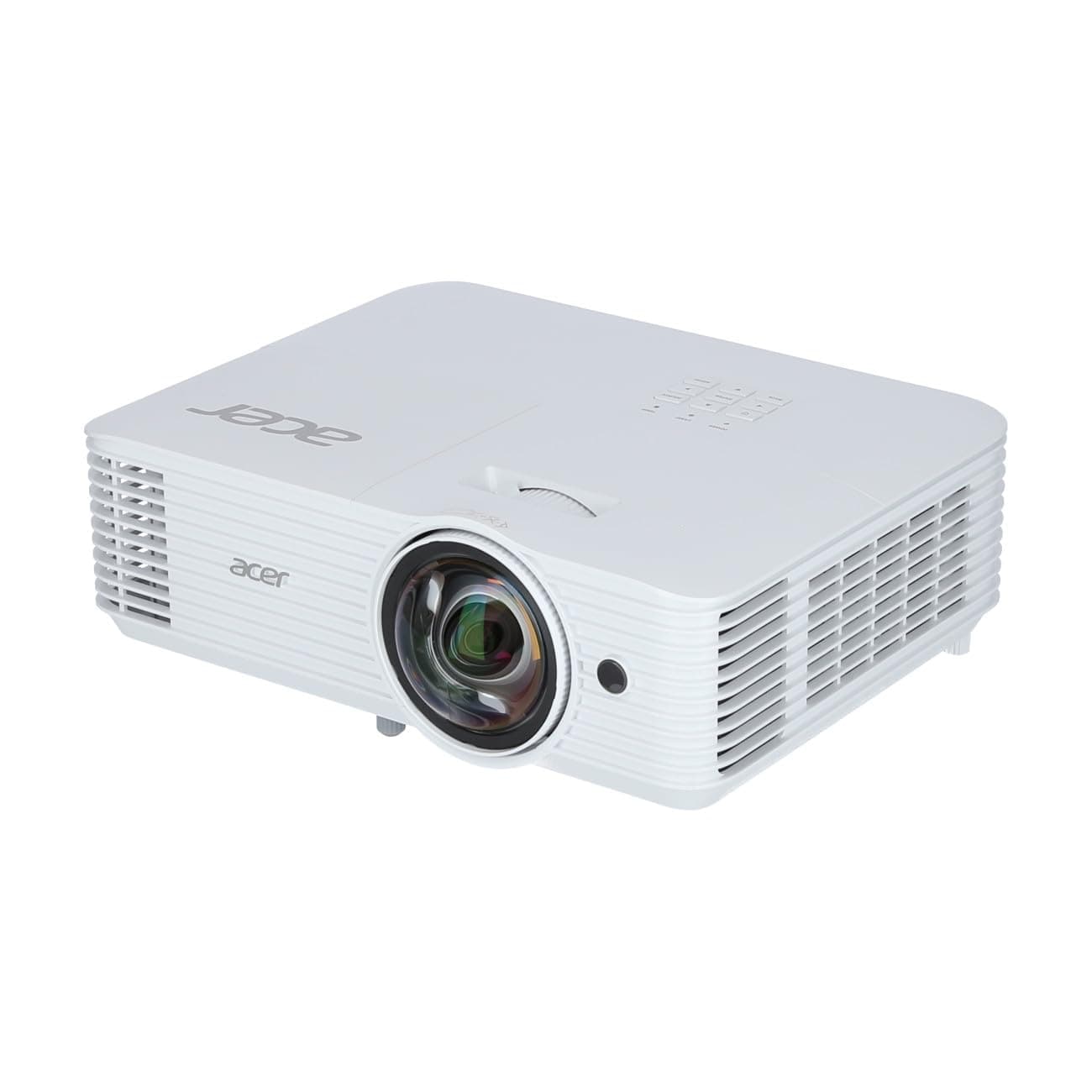 Acer Projector H6518STi, DLP, Short Throw, 1080p (1920x1080), 3,500 ANSI Lumens, 10000:1, 3D ready, Wireless dongle included, 2xHDMI, VGA in, Audio in/out, DC Out (5V/1A,USB Type A), RS232, Speaker 3W, White