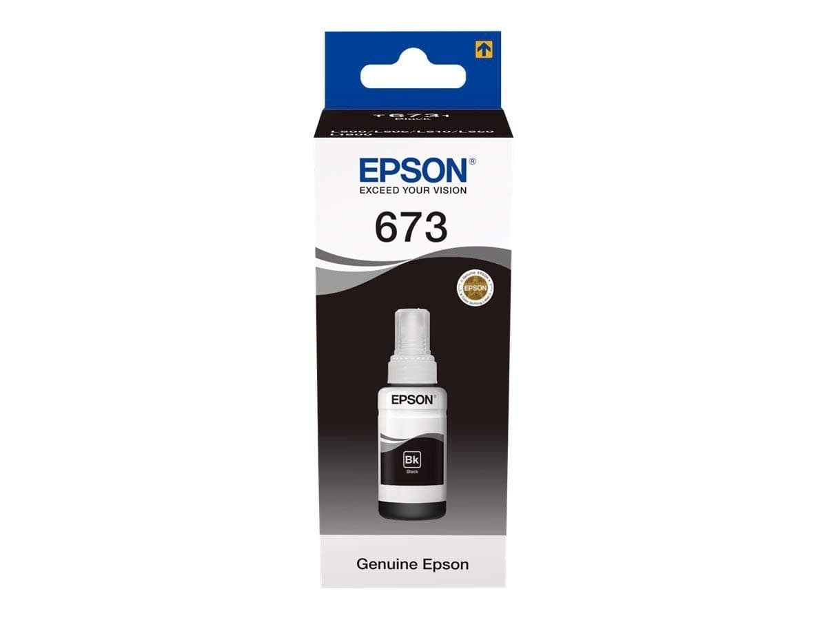 Epson T6731 Black ink bottle, 70ml