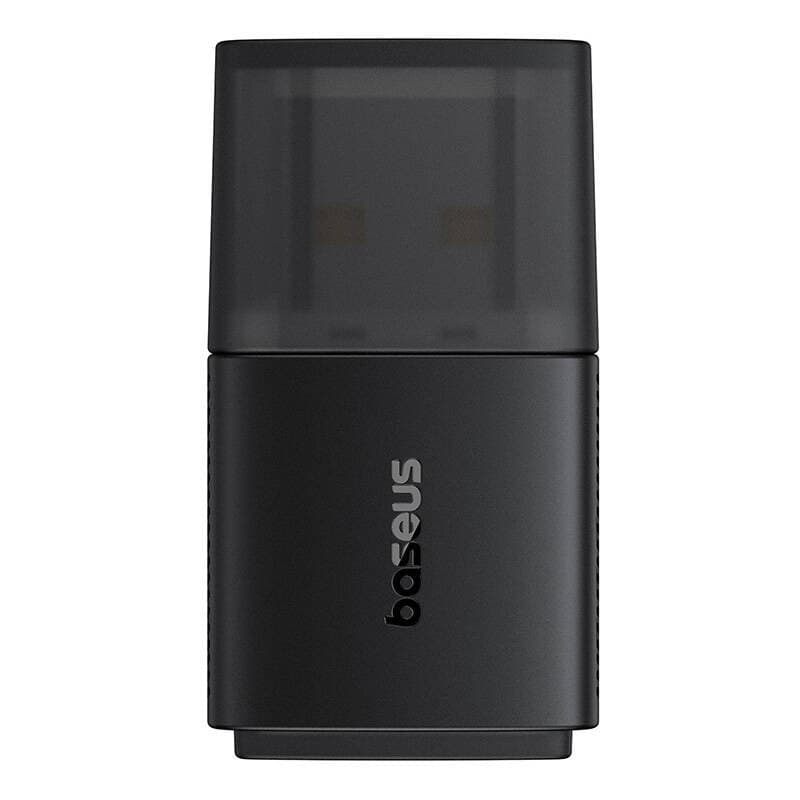 Baseus FastJoy High Speed Wi-Fi USB Adapter 300Mbps - USB-A адаптер за приемане на безжичен Wi-Fi сигнал (черен)