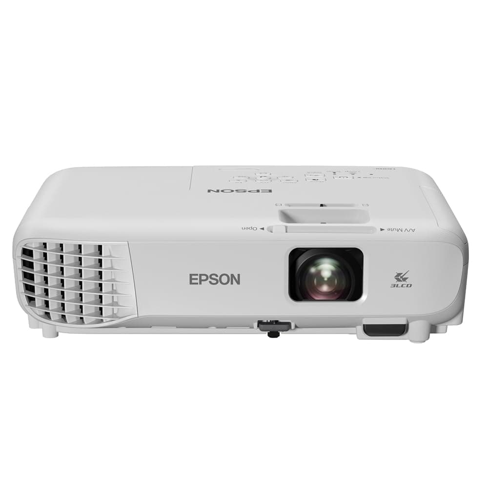 Epson EB-W06, WXGA (1280 x 800, 16:10), 3700 ANSI лумена, 16 000:1, HDMI, USB, WLAN (опция), Високоговорители, 24 месеца, Лампа: 12 месеца или 1000 часа, Бял